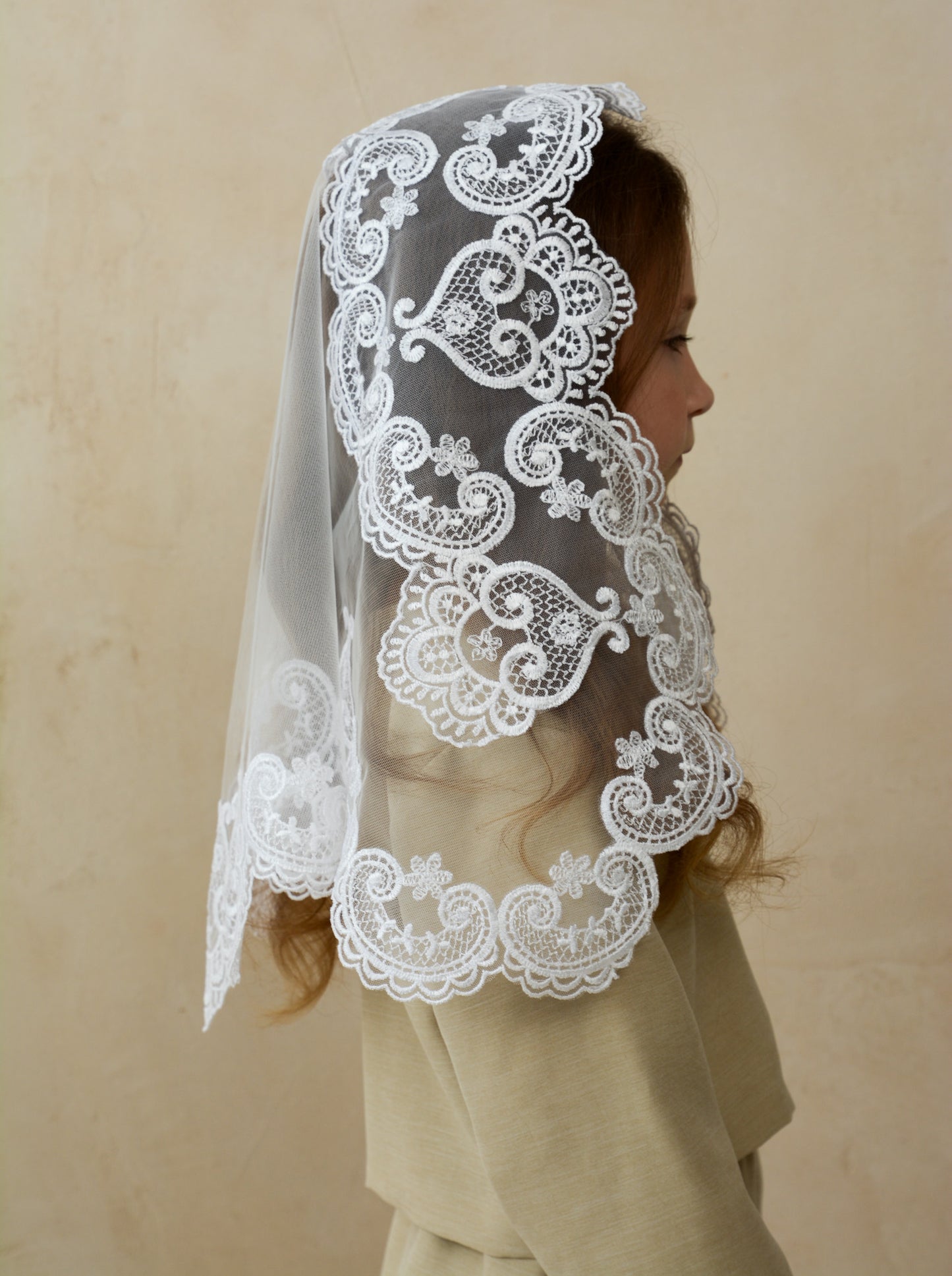 CHILD WHITE VEIL