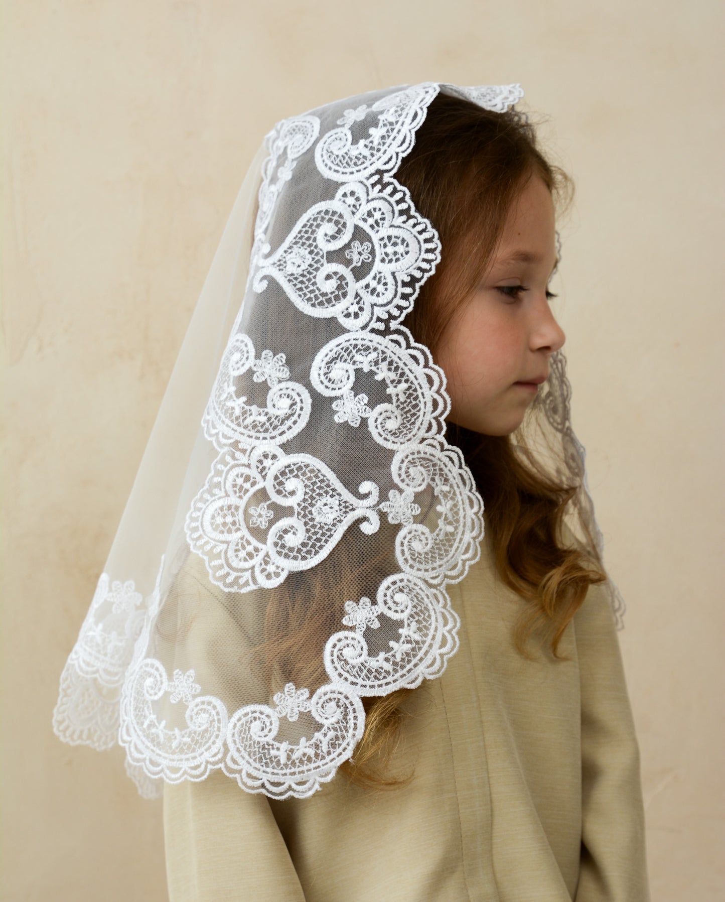 CHILD WHITE VEIL
