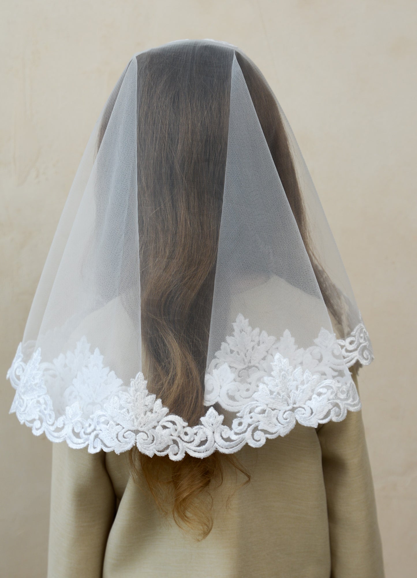 CHILD IVORY VEIL