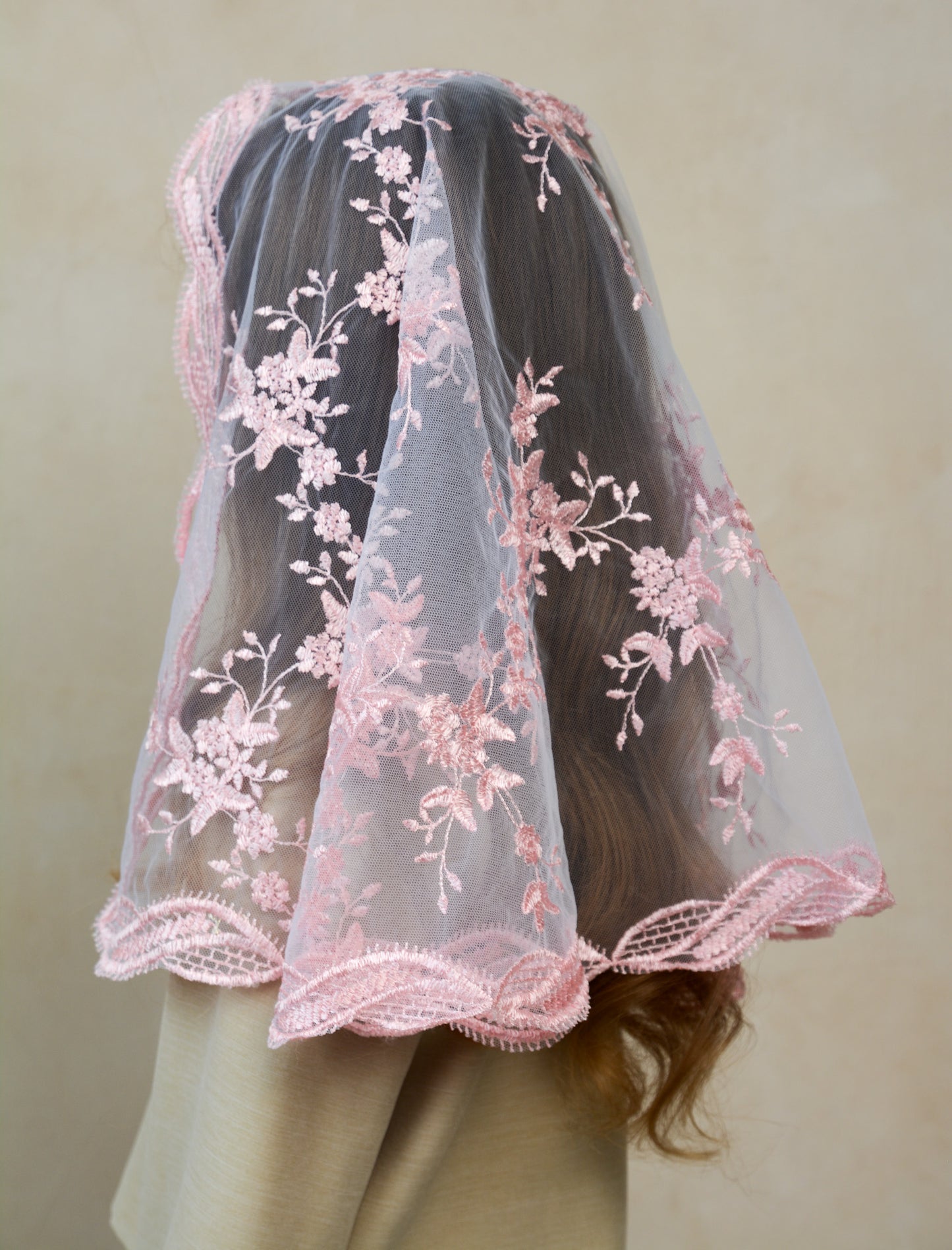 CHILD PINK VEIL