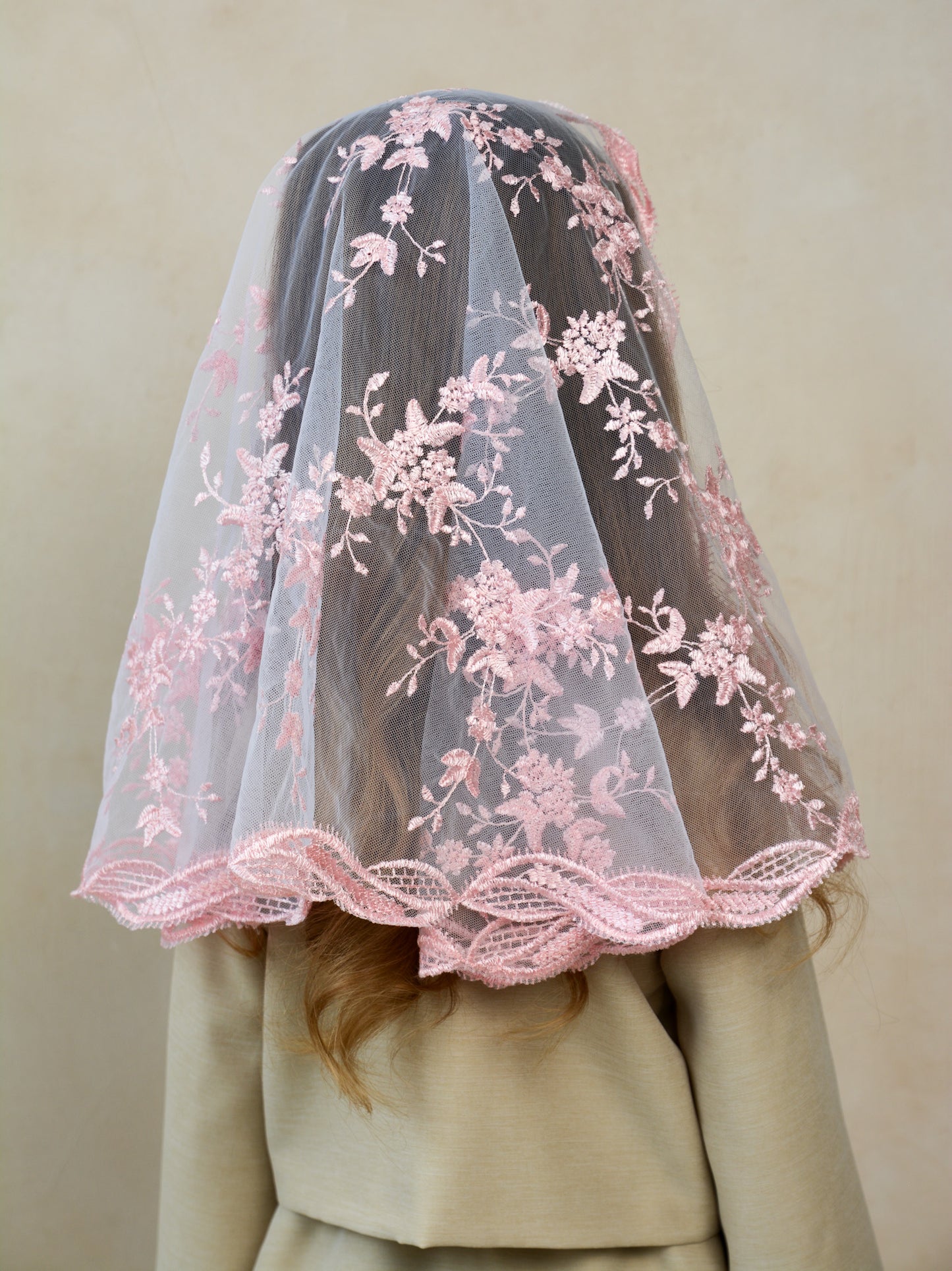 CHILD PINK VEIL