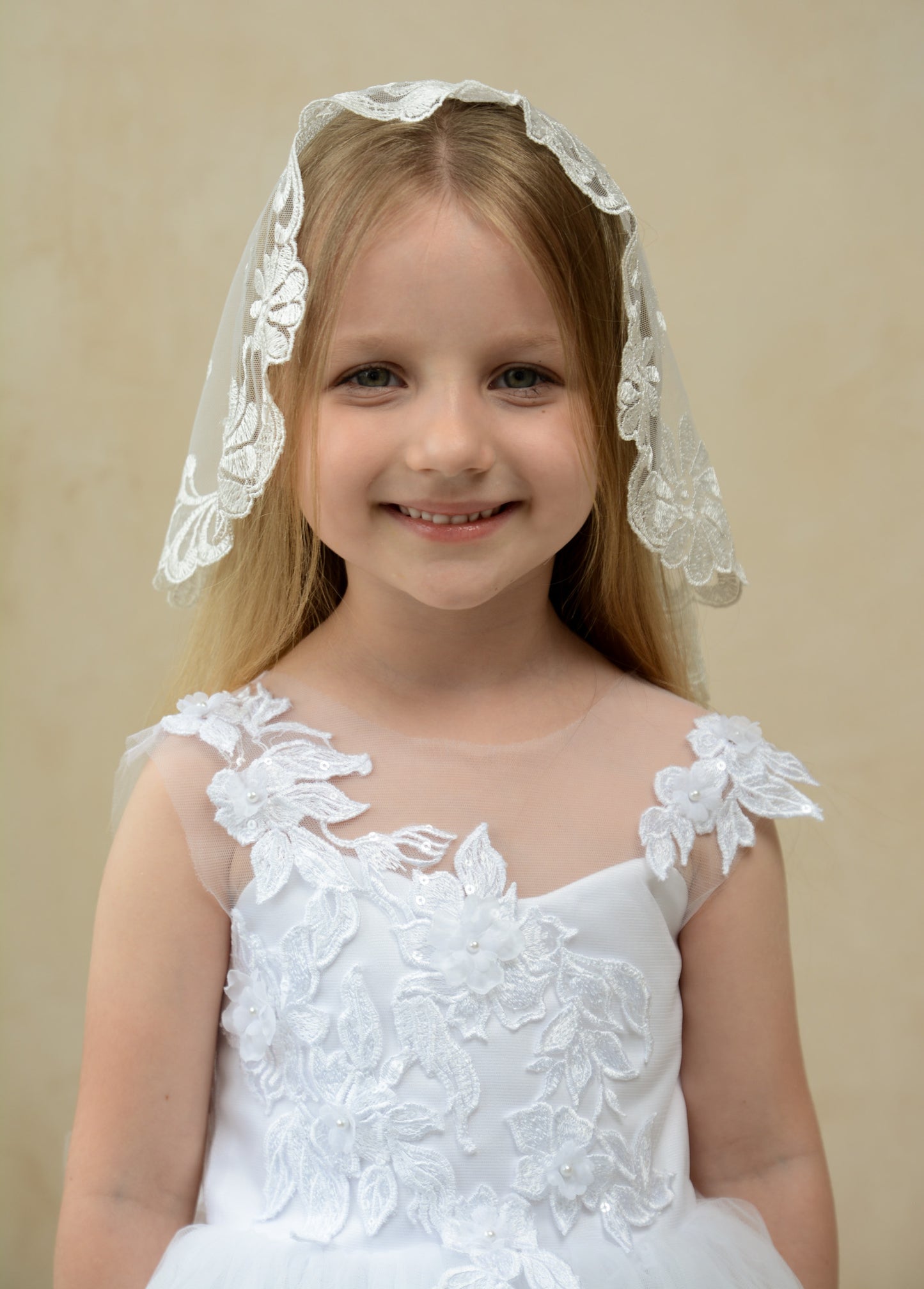 SHORT WHITE VEIL