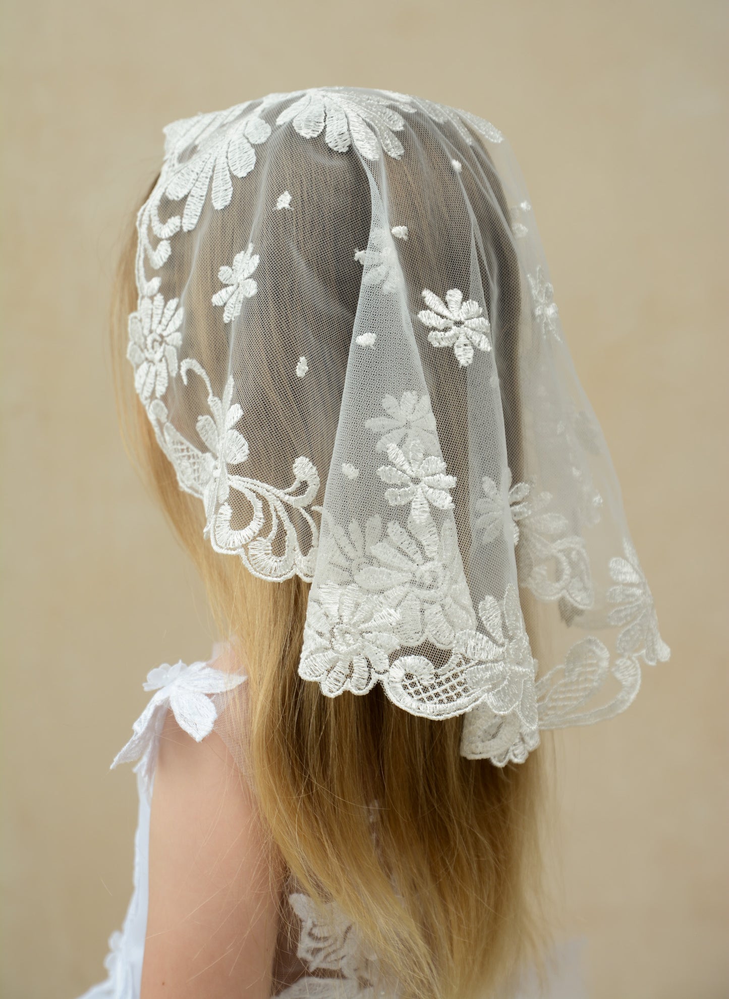 SHORT WHITE VEIL
