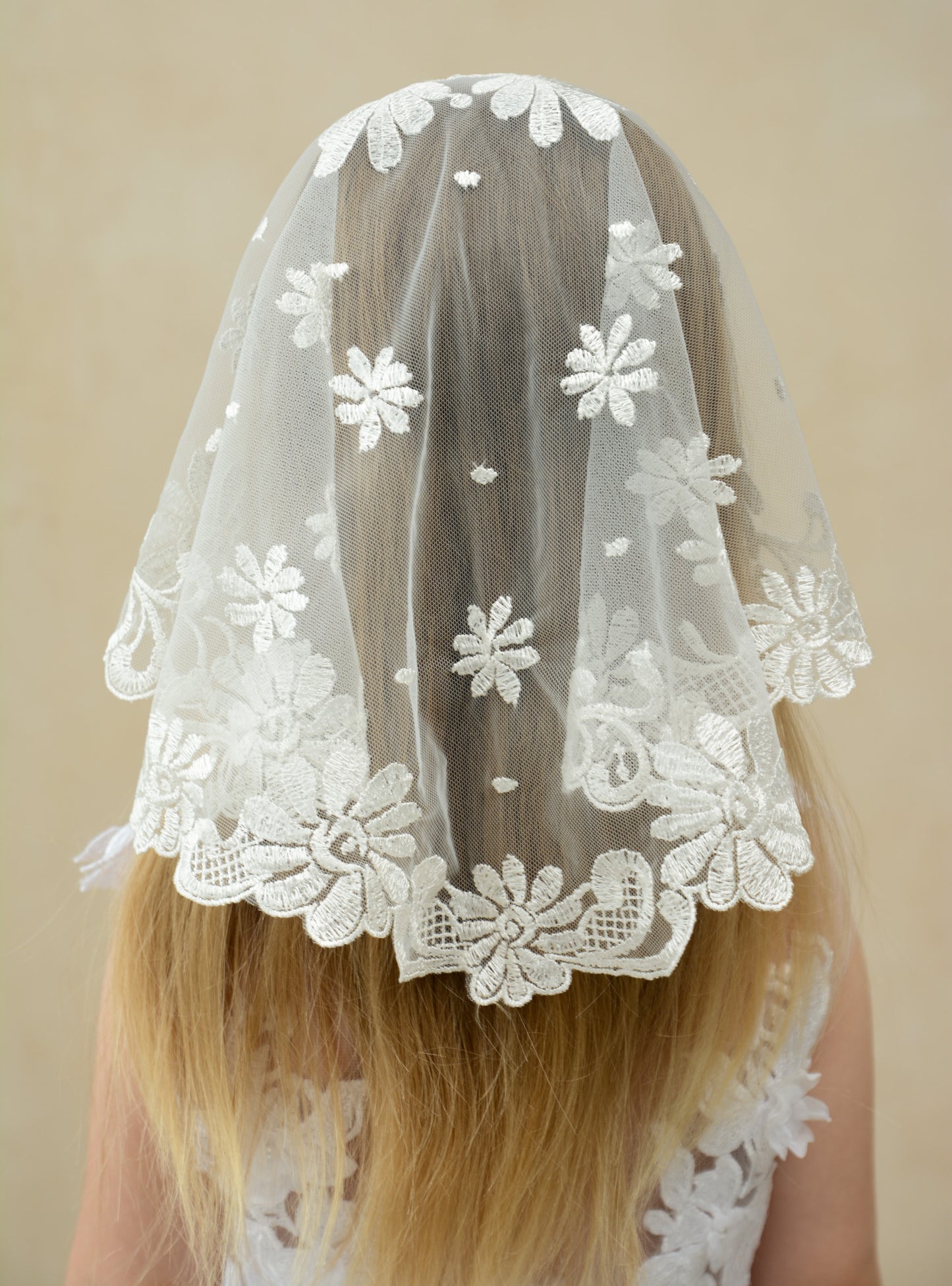 SHORT WHITE VEIL