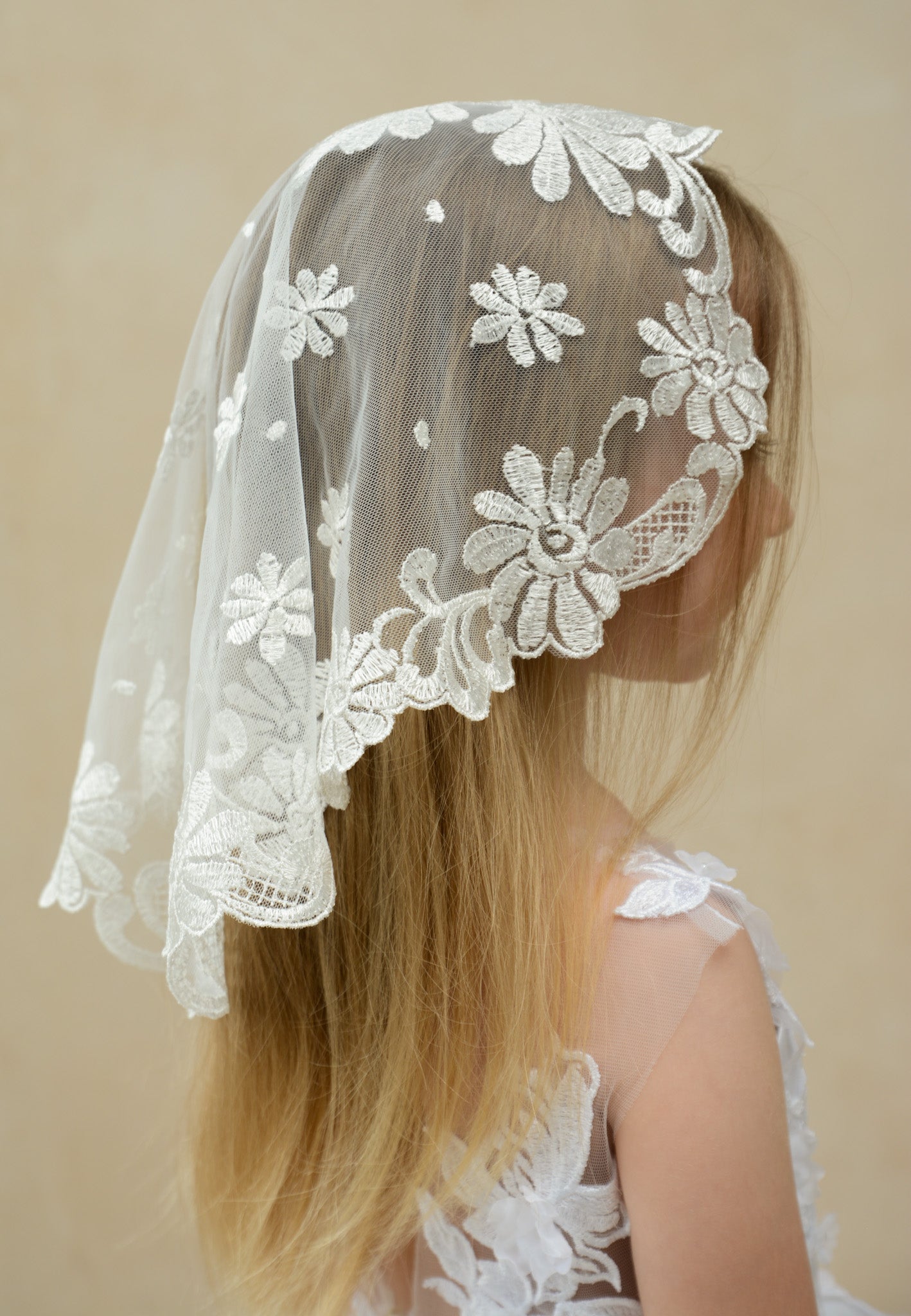 SHORT WHITE VEIL