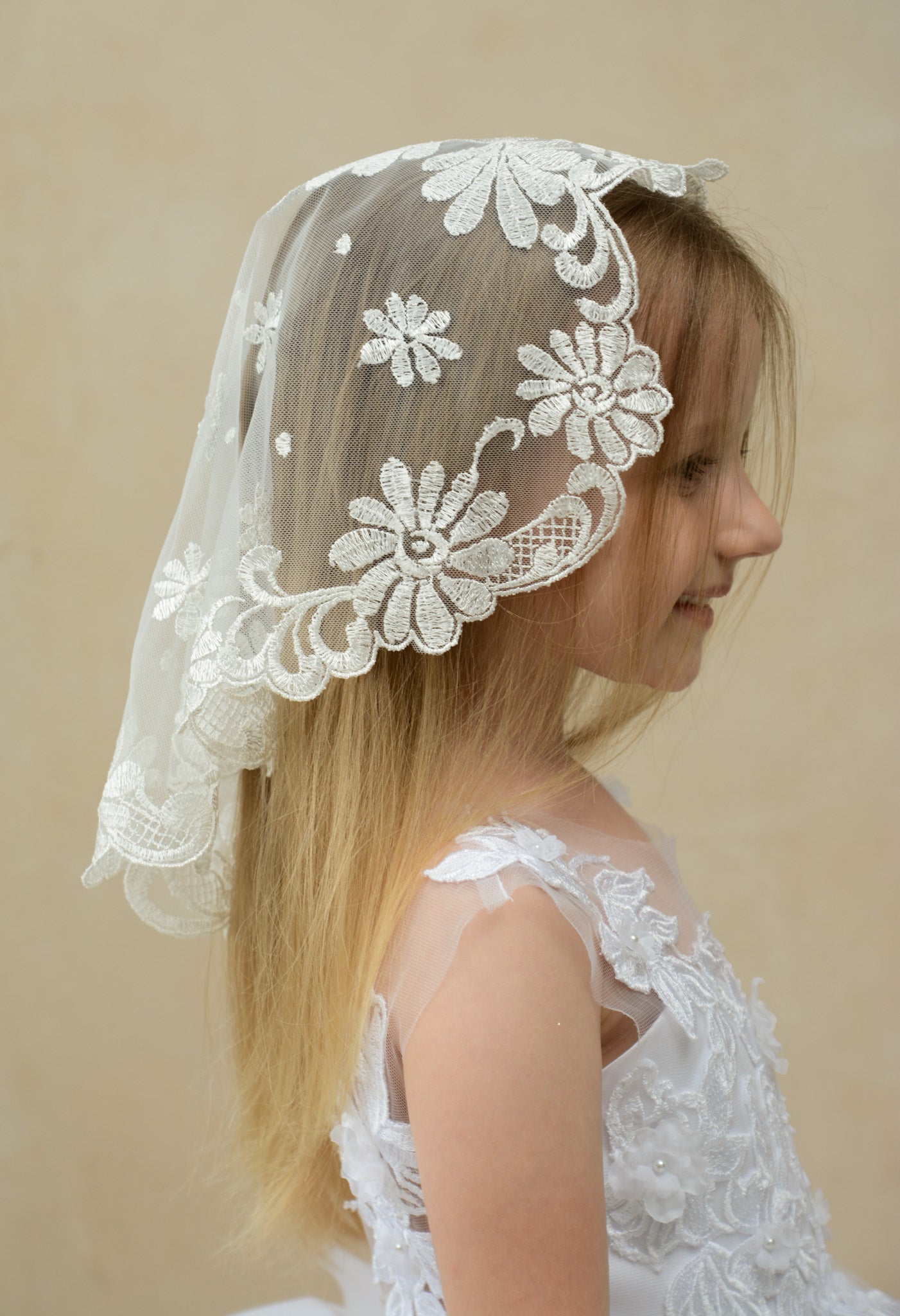 SHORT WHITE VEIL