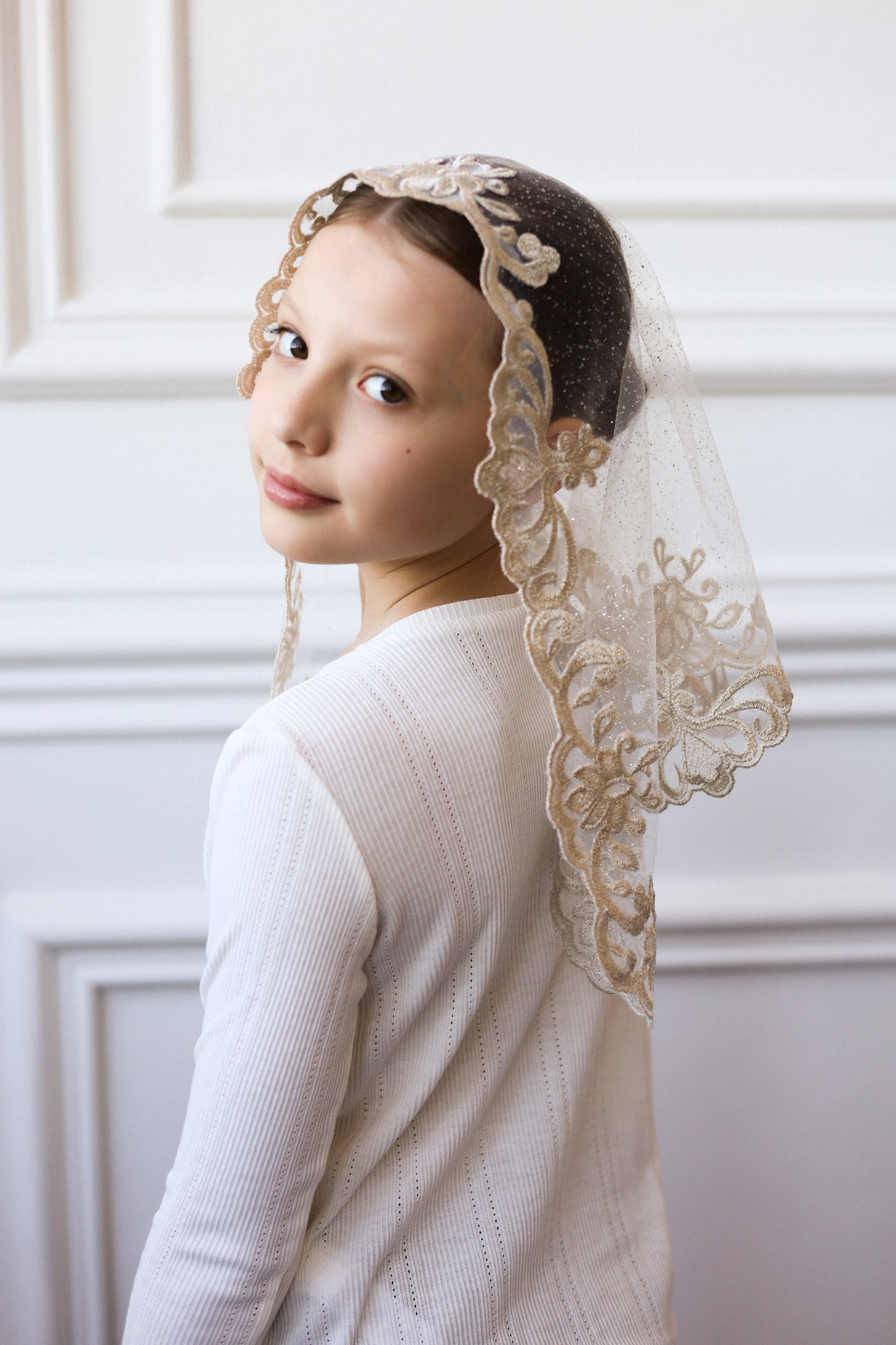 SPARKLE GOLD VEIL - MariaVeils