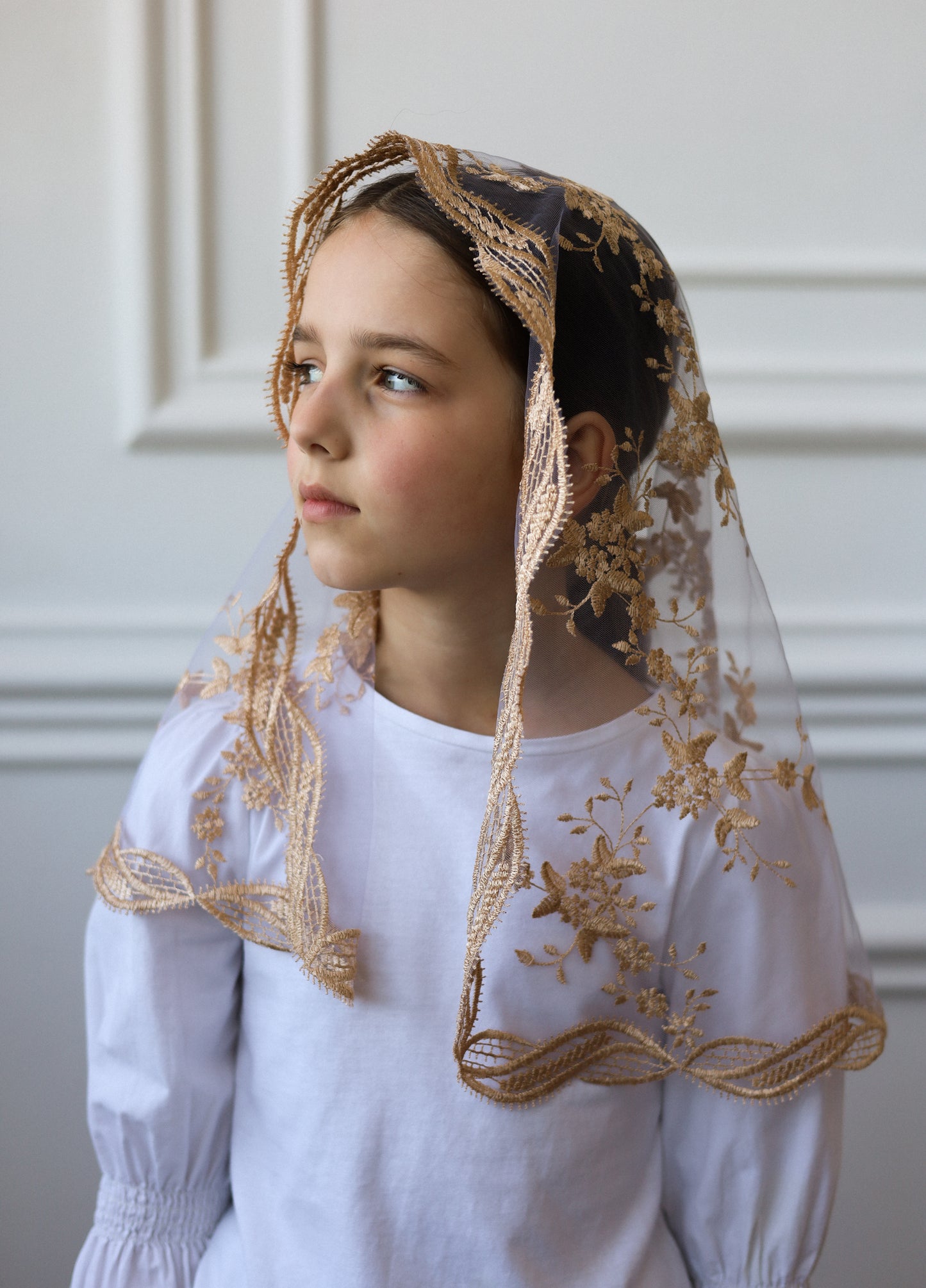 GOLD & PURPLE VEIL