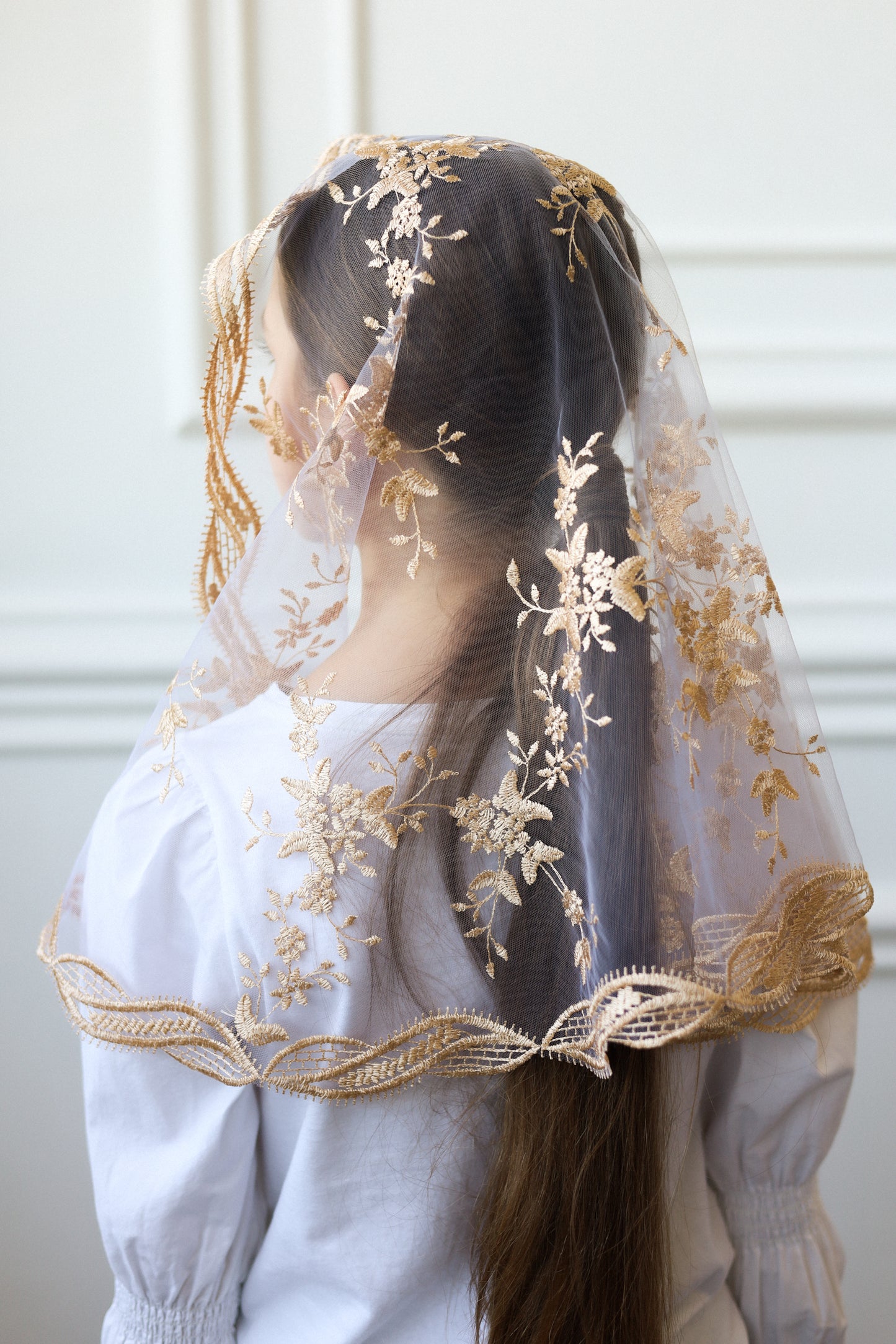 GOLD & PURPLE VEIL