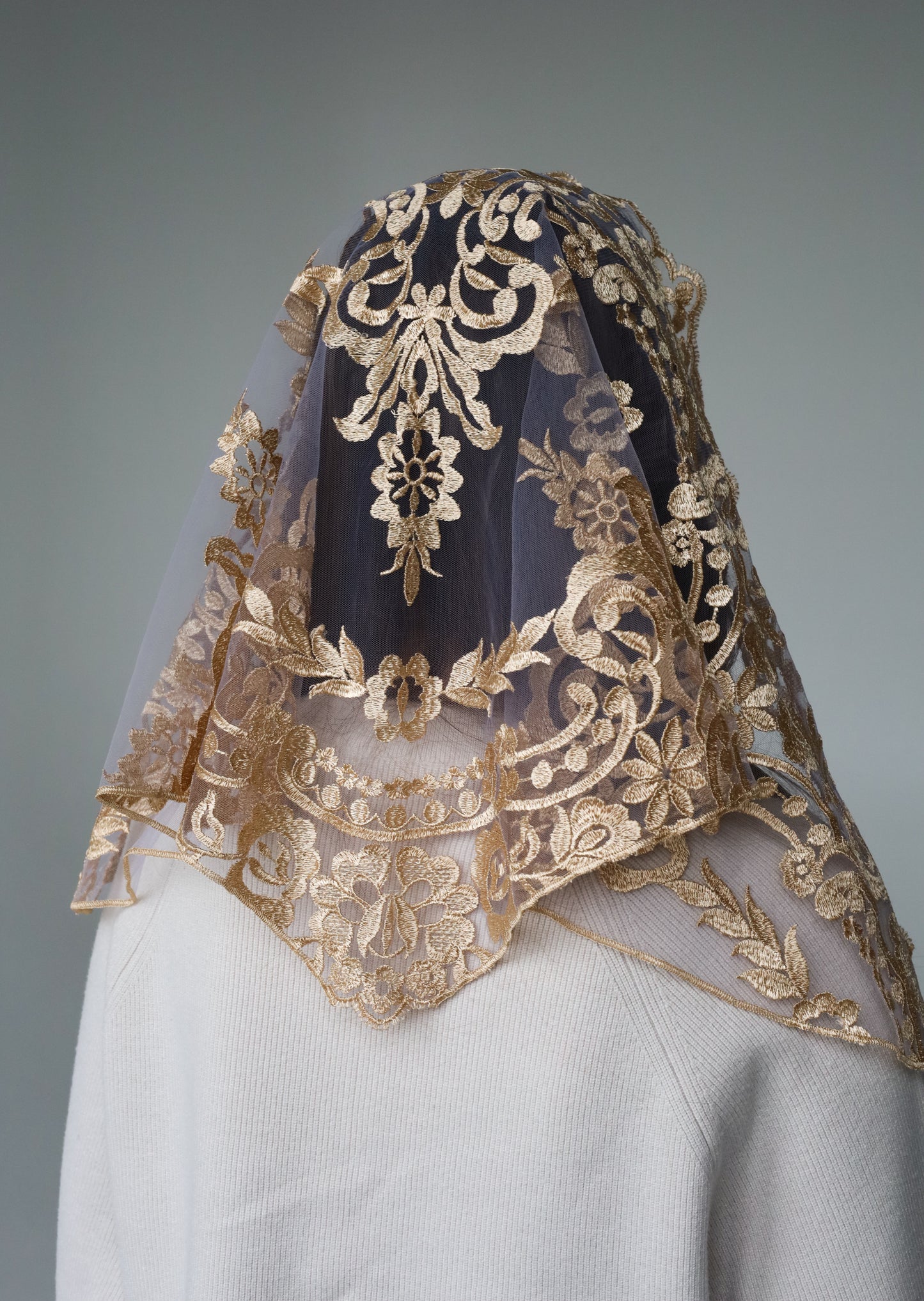 GOLD & PURPLE VEIL - MariaVeils