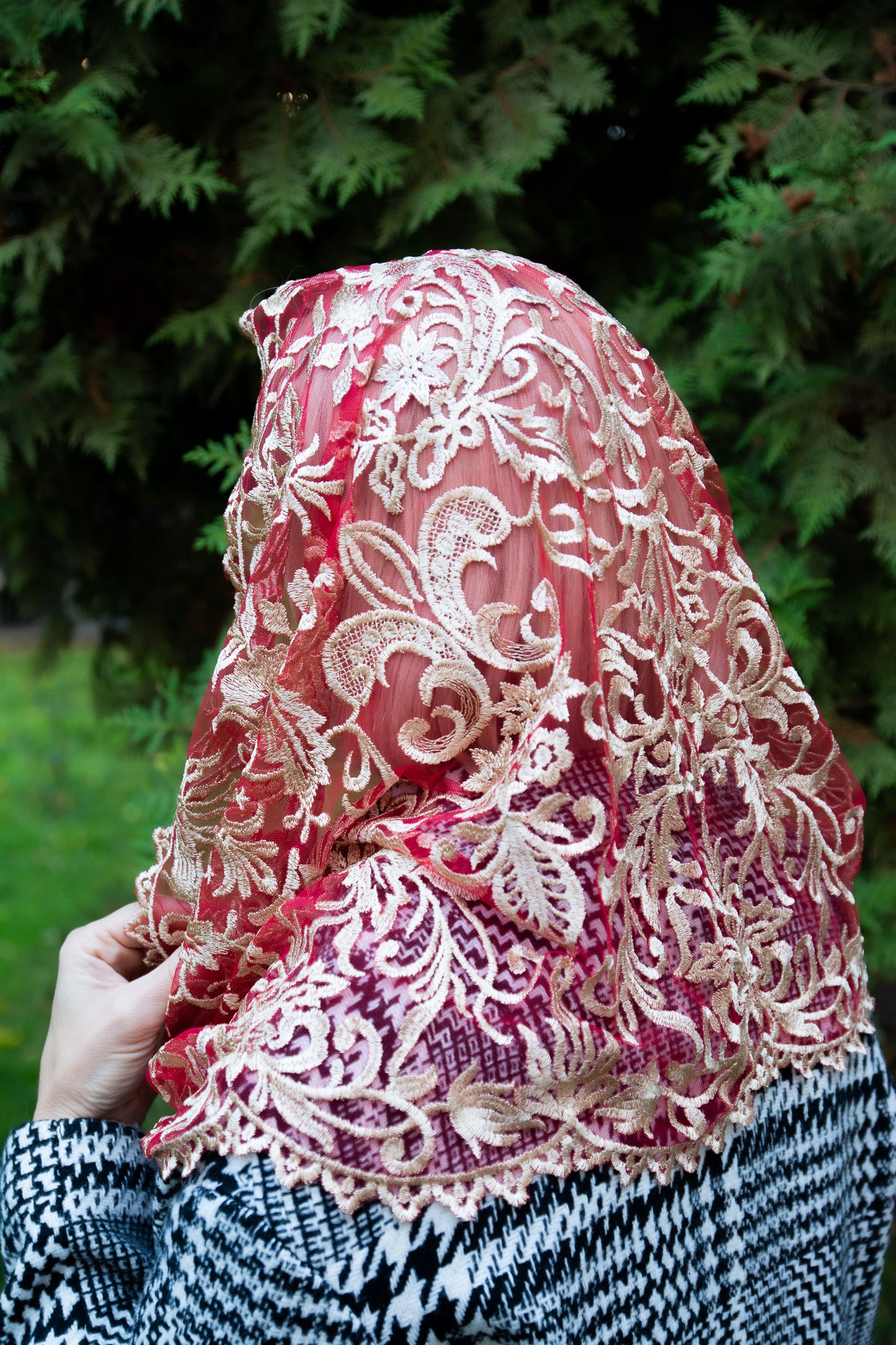 NEW! Gold Infinity Mantilla - MariaVeils