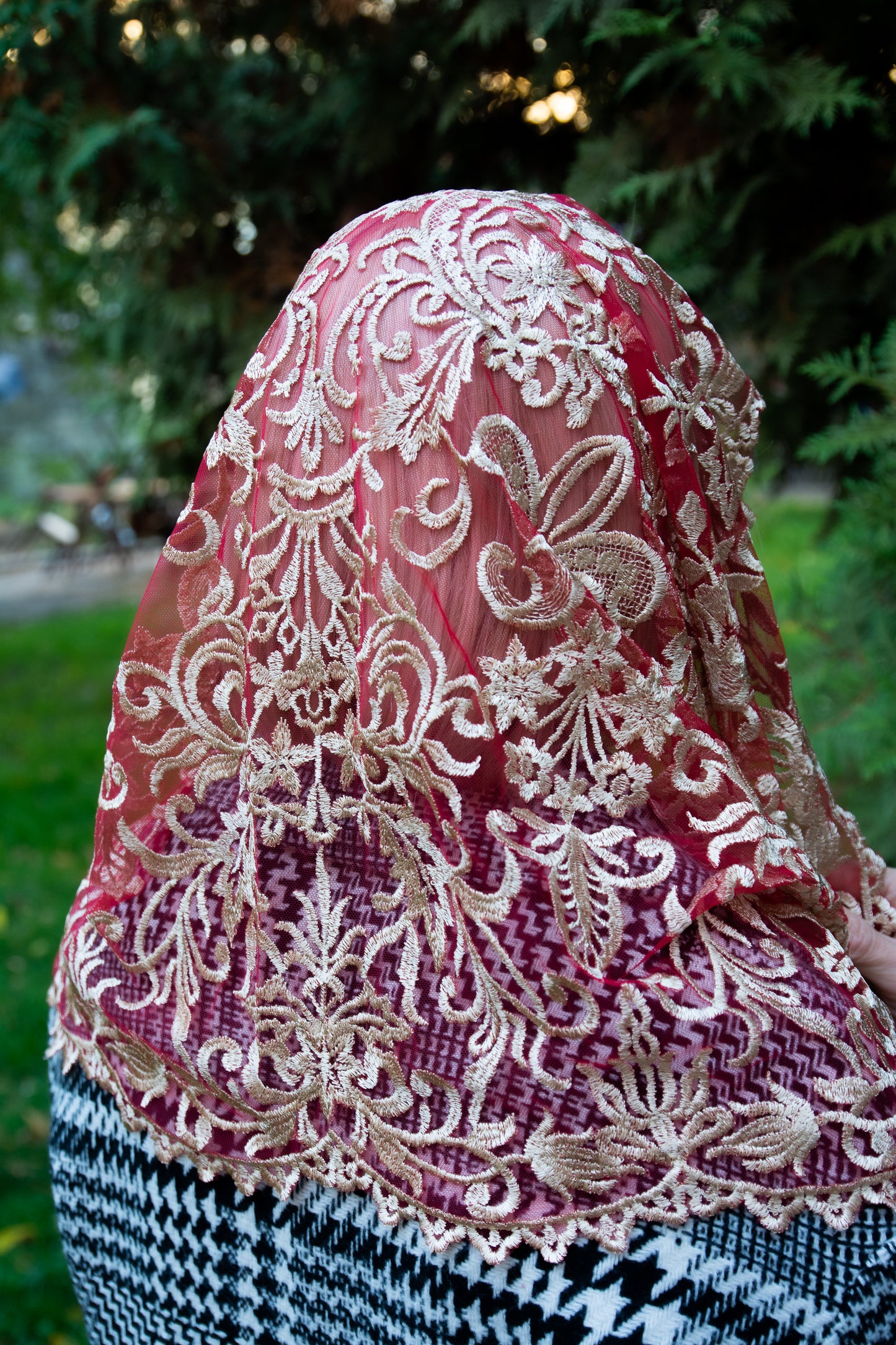 NEW! Gold Infinity Mantilla - MariaVeils