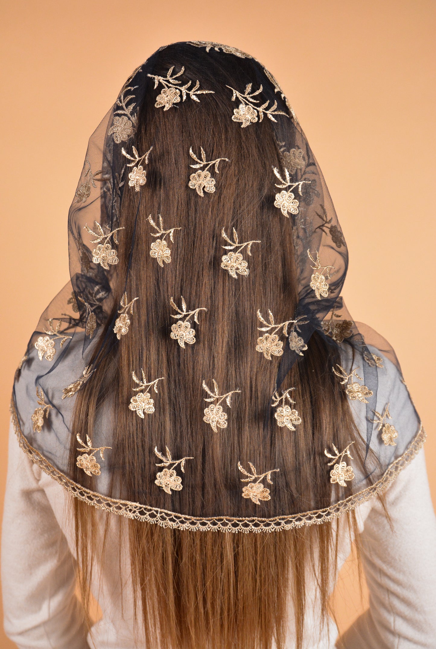 Gold Infinity Veil - MariaVeils