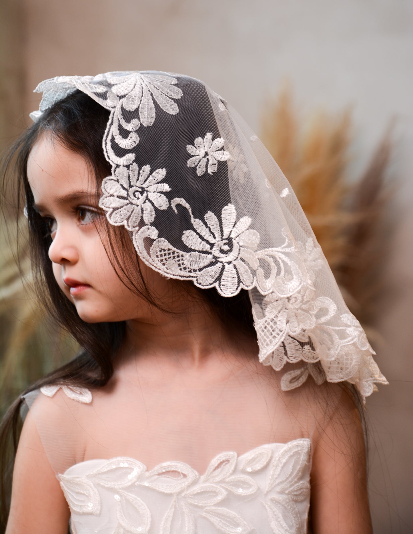 SHORT WHITE VEIL