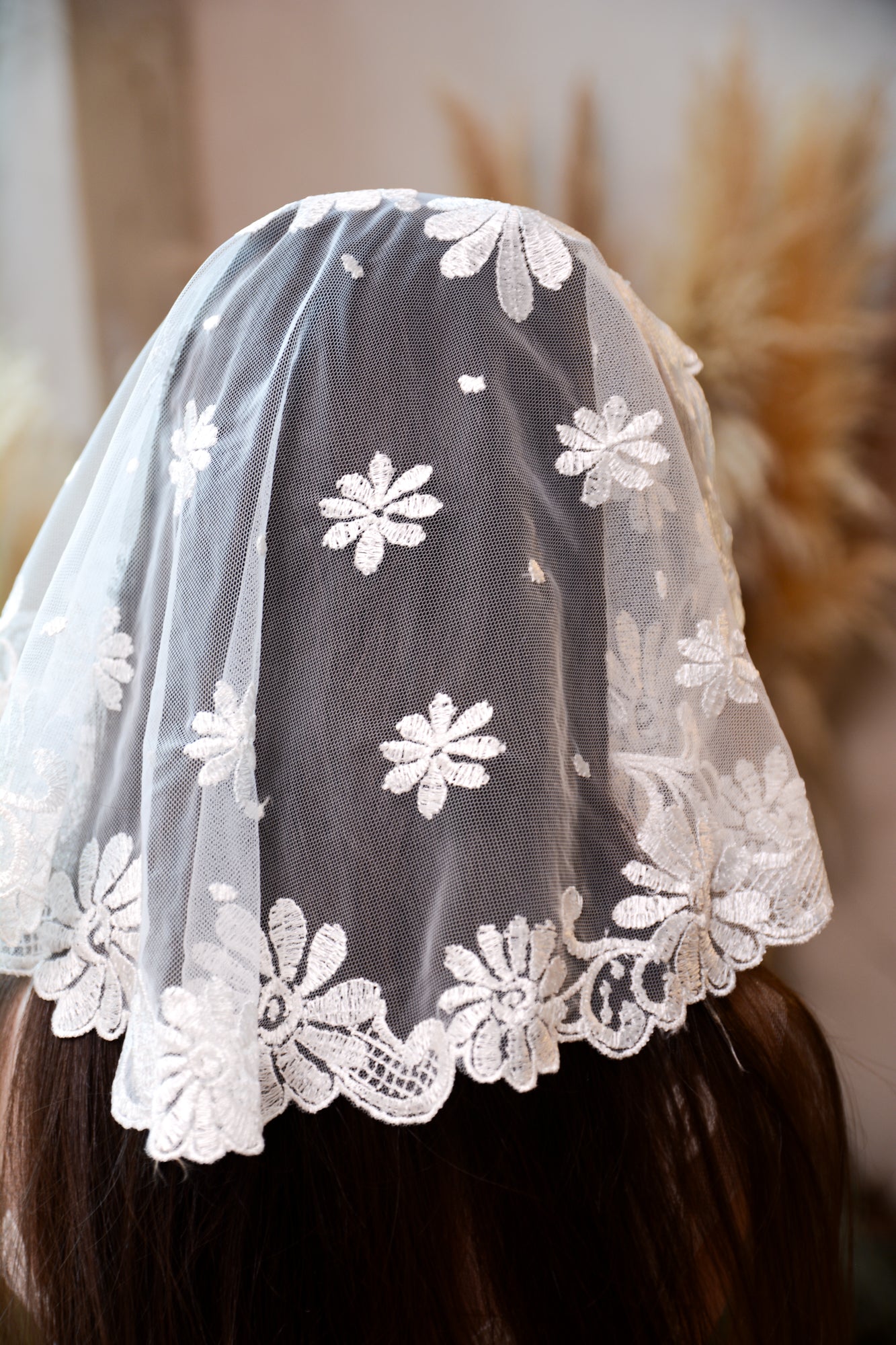 SHORT WHITE VEIL