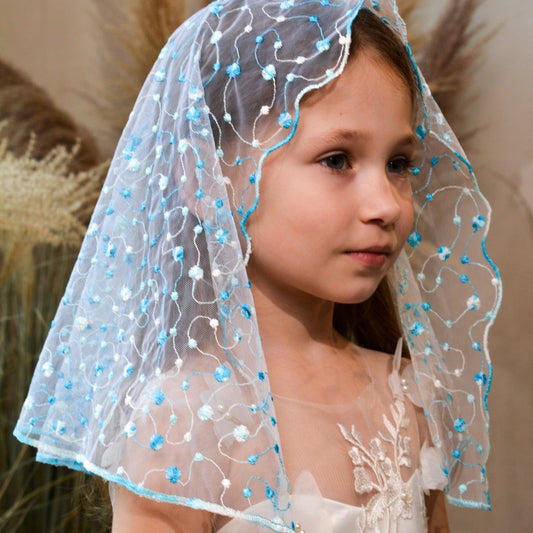 CHILD BLUE VEIL