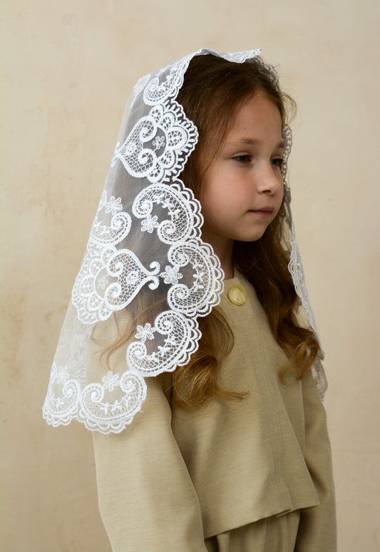 CHILD WHITE VEIL