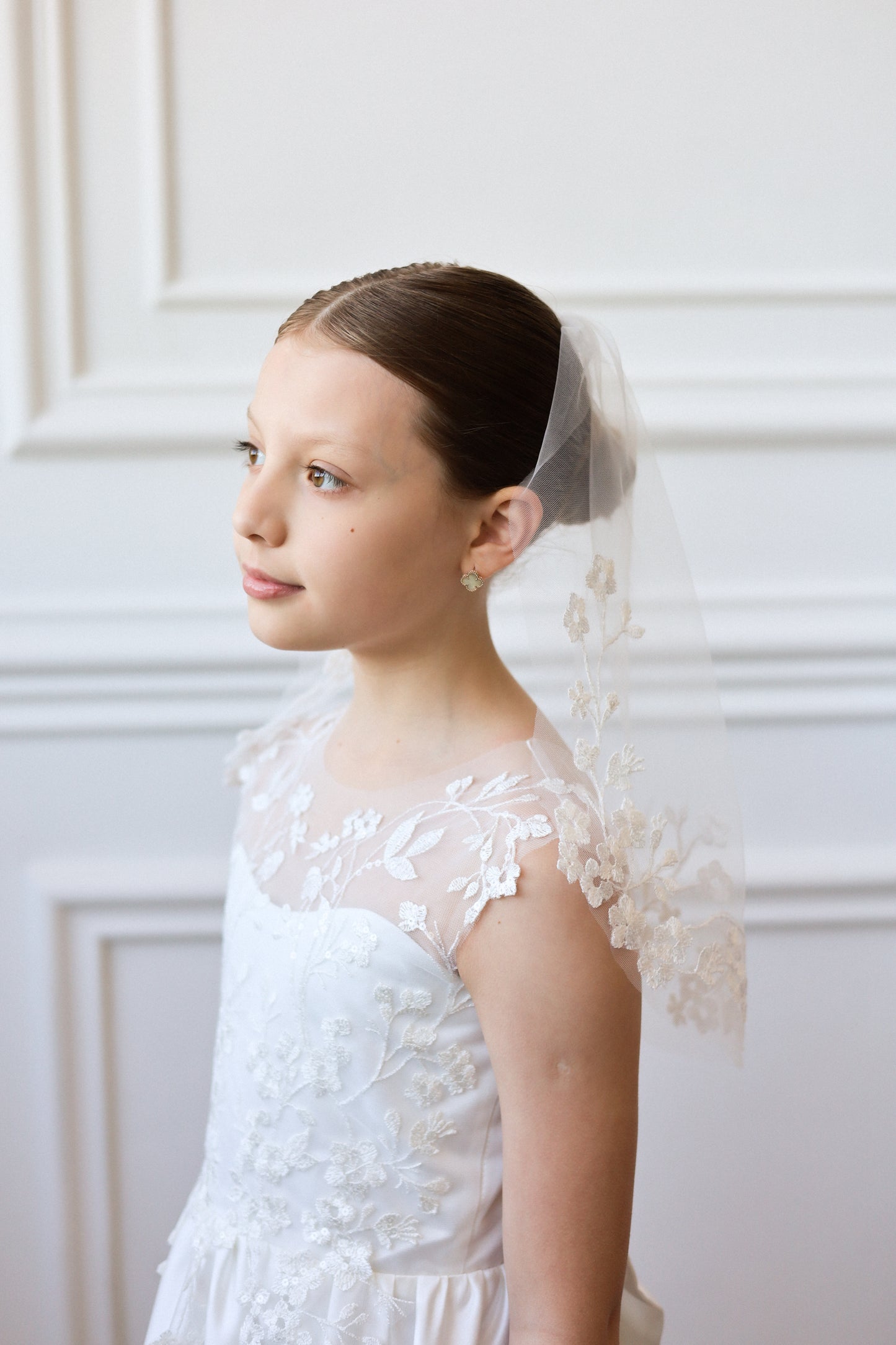 TULLE CHILD VEIL