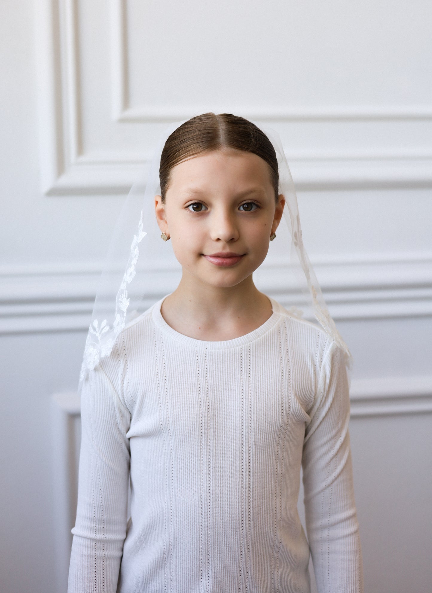 TULLE CHILD VEIL