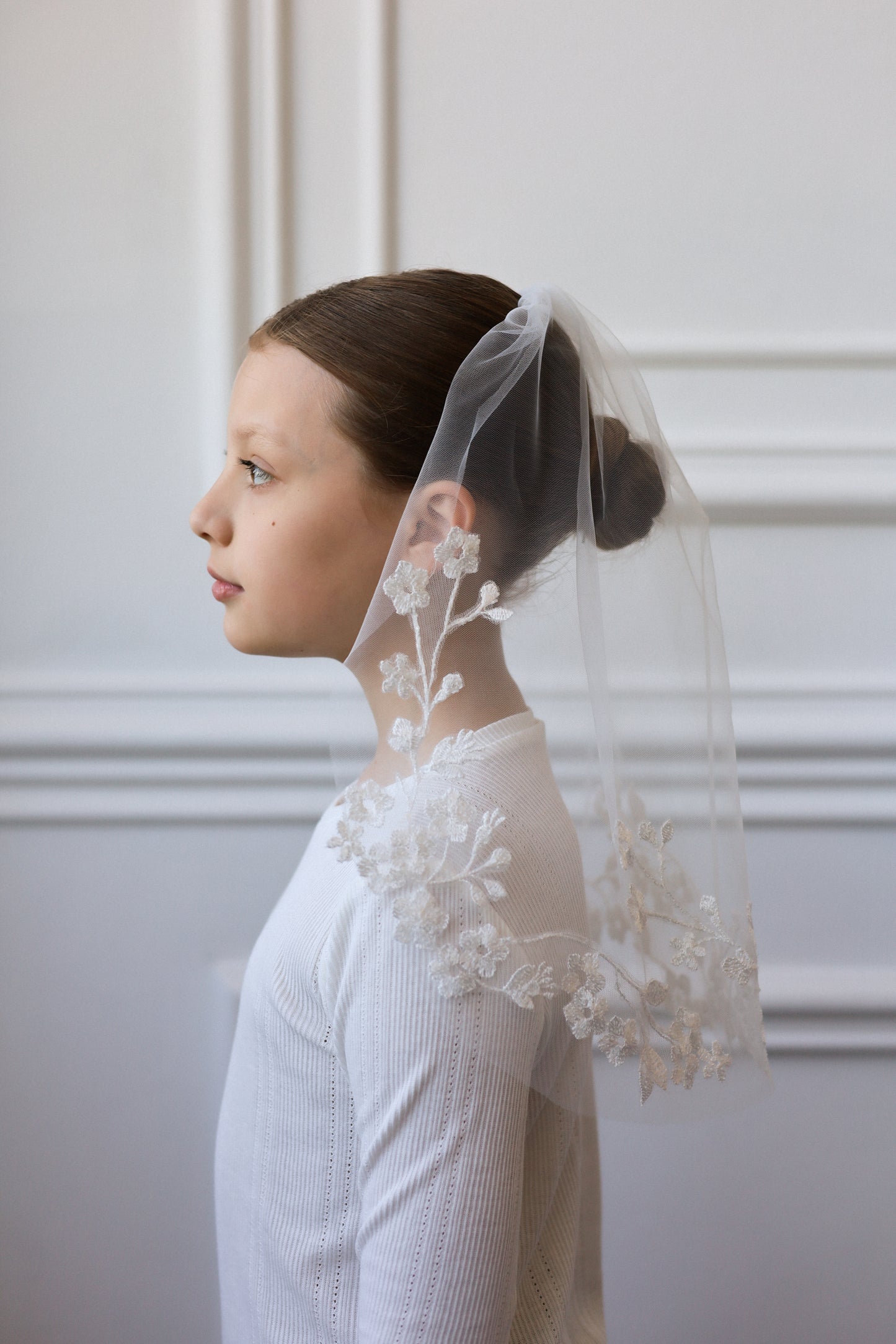 TULLE CHILD VEIL