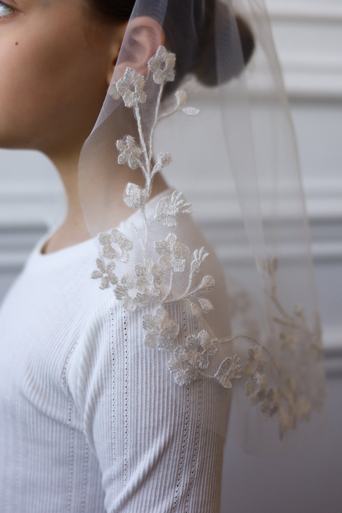 TULLE CHILD VEIL