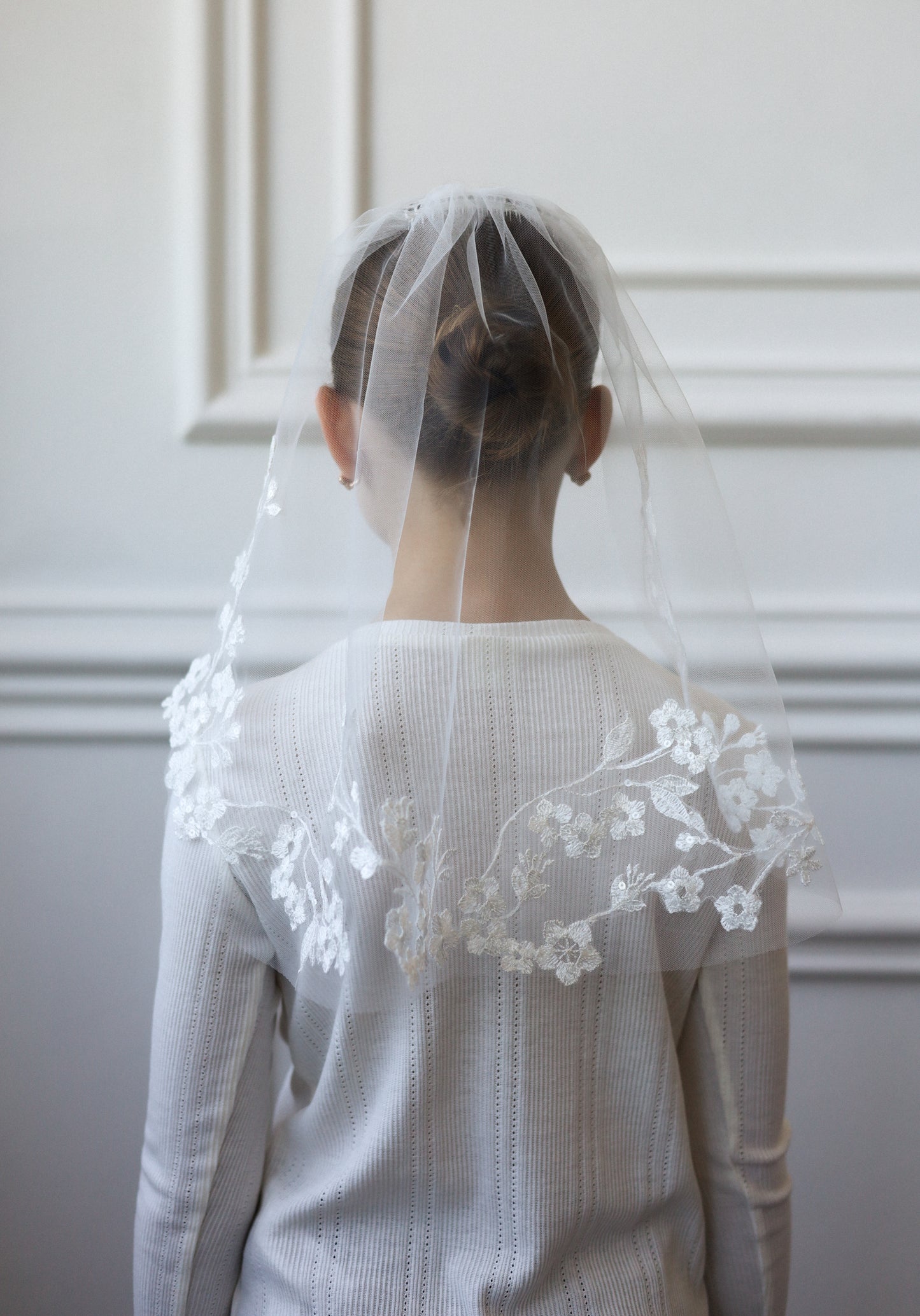 TULLE CHILD VEIL