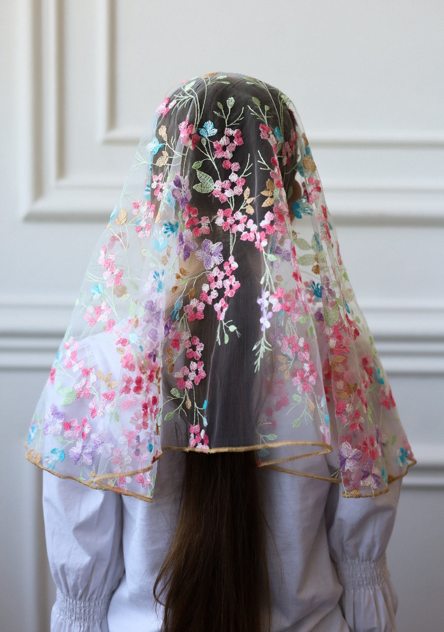 MULTICOLOR CHILD VEIL