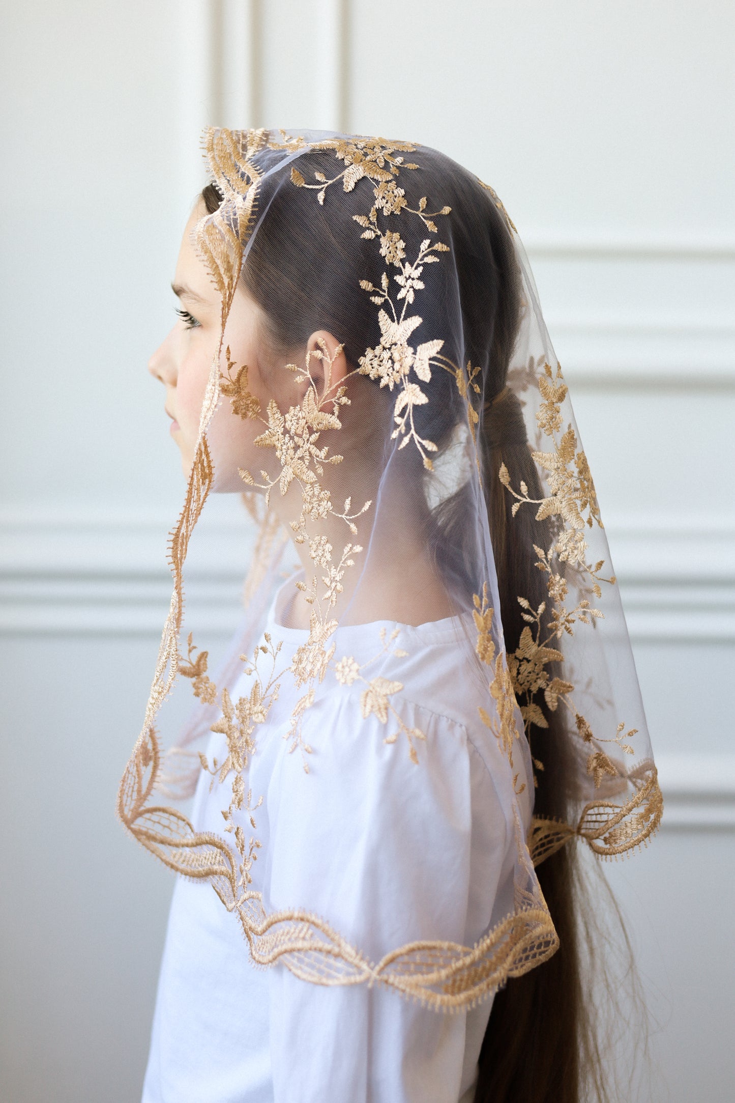 GOLD & PURPLE VEIL