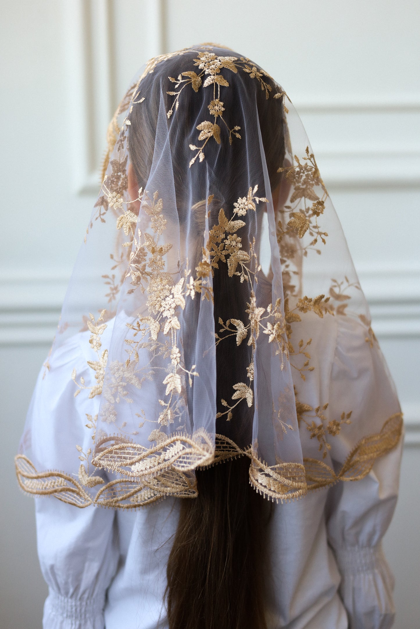 GOLD & PURPLE VEIL