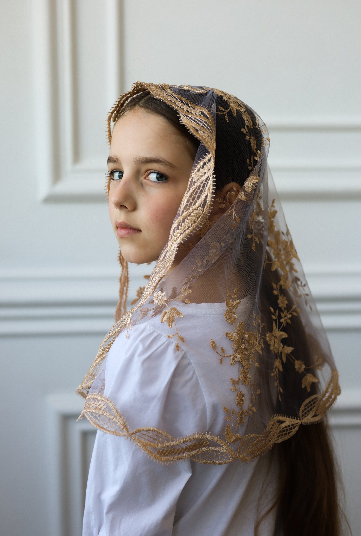 GOLD & PURPLE VEIL