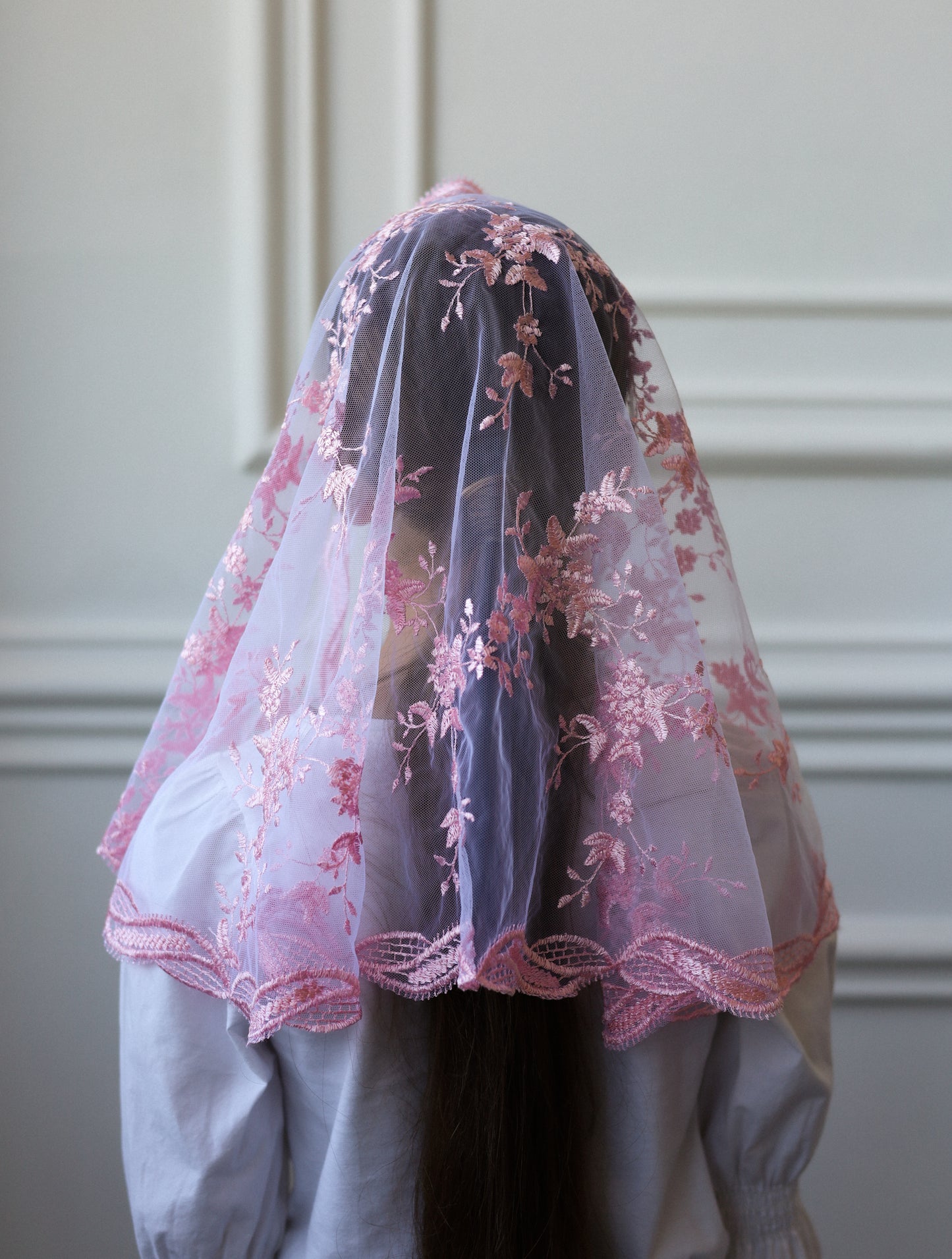 CHILD PINK VEIL