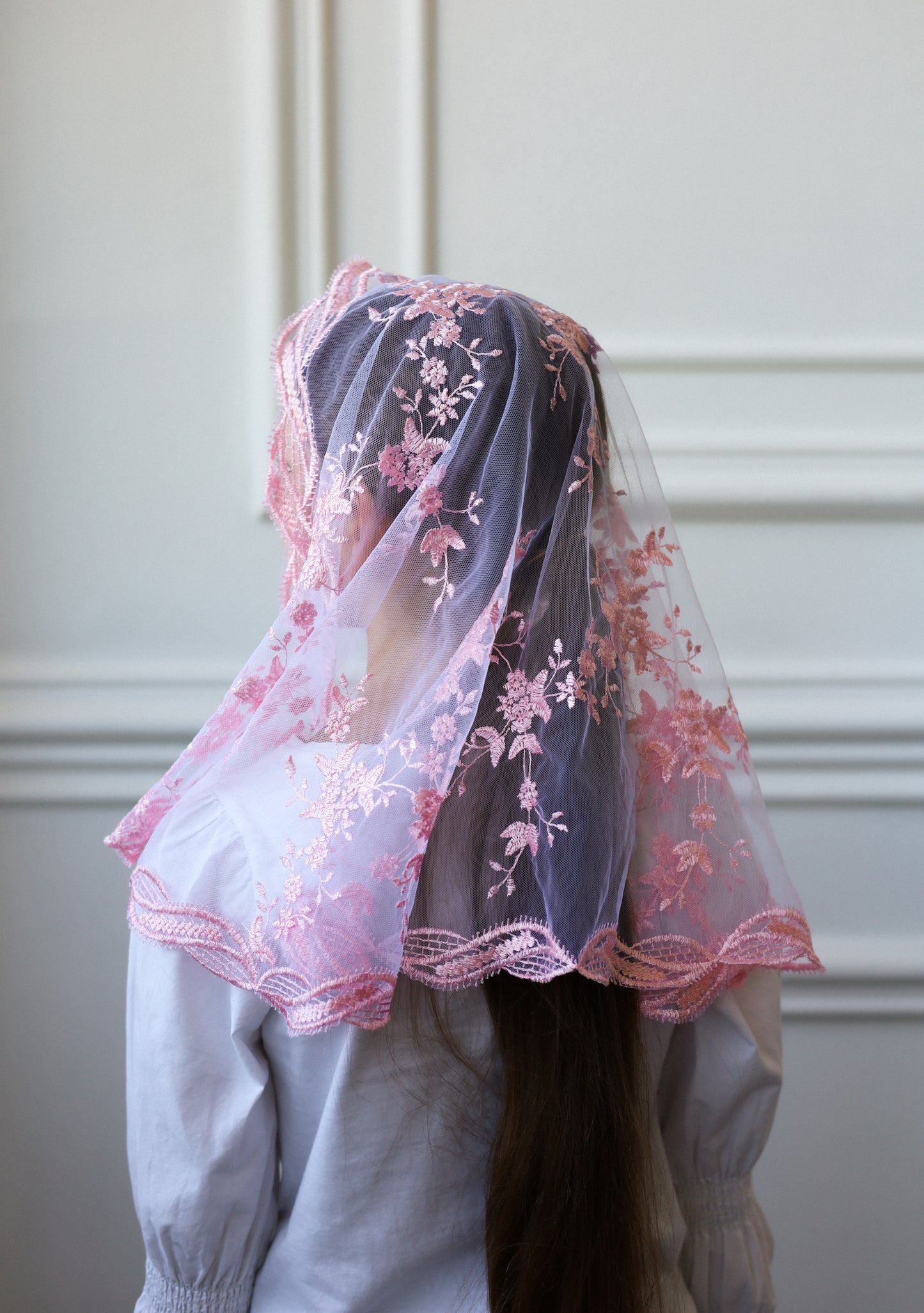 CHILD PINK VEIL