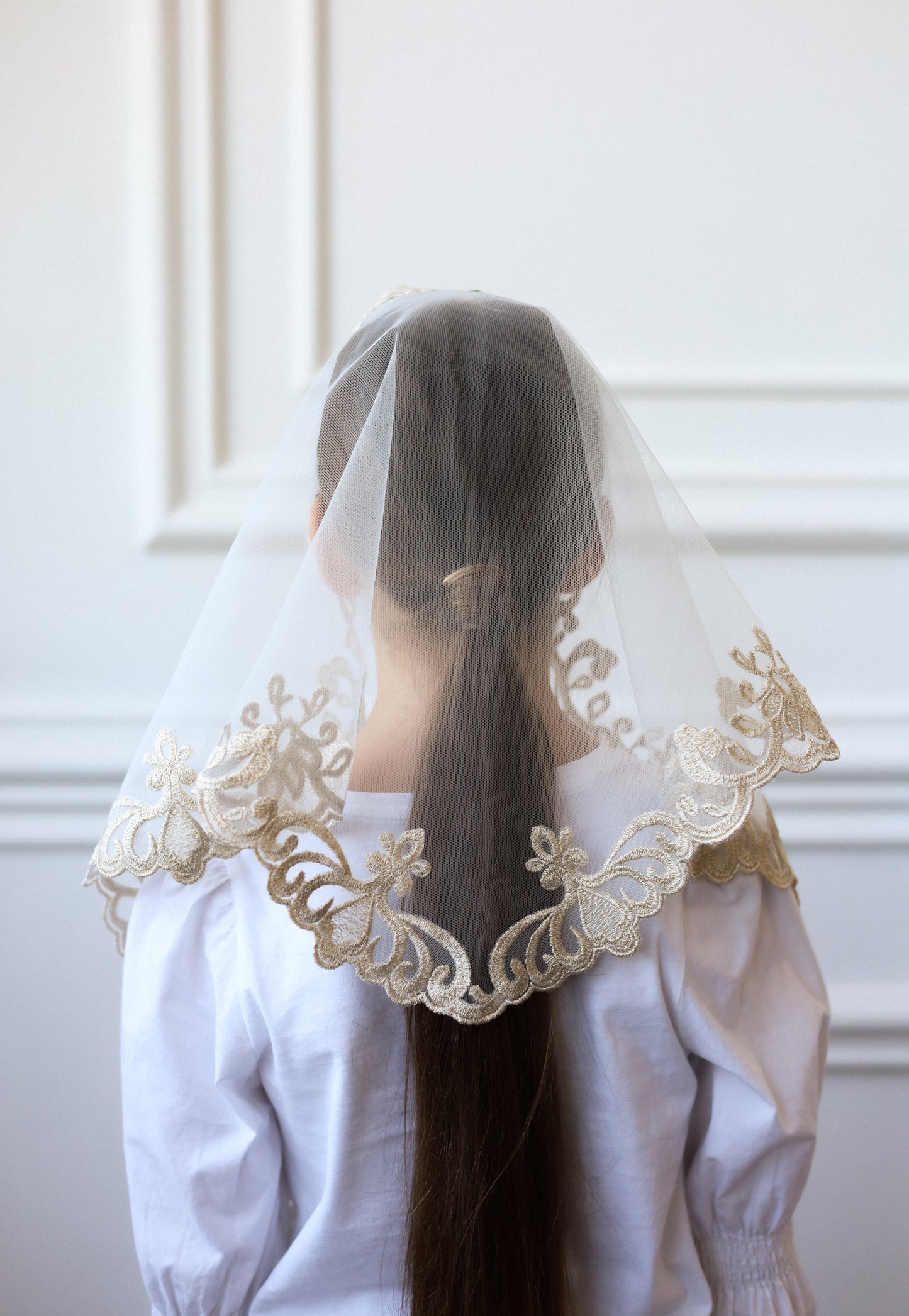 GOLD CHILD VEIL