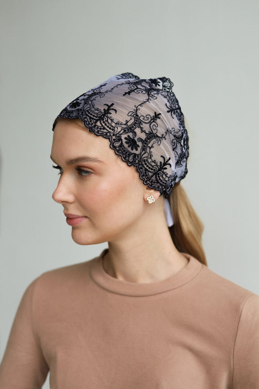 NEW BLACK & WHITE HEADBAND
