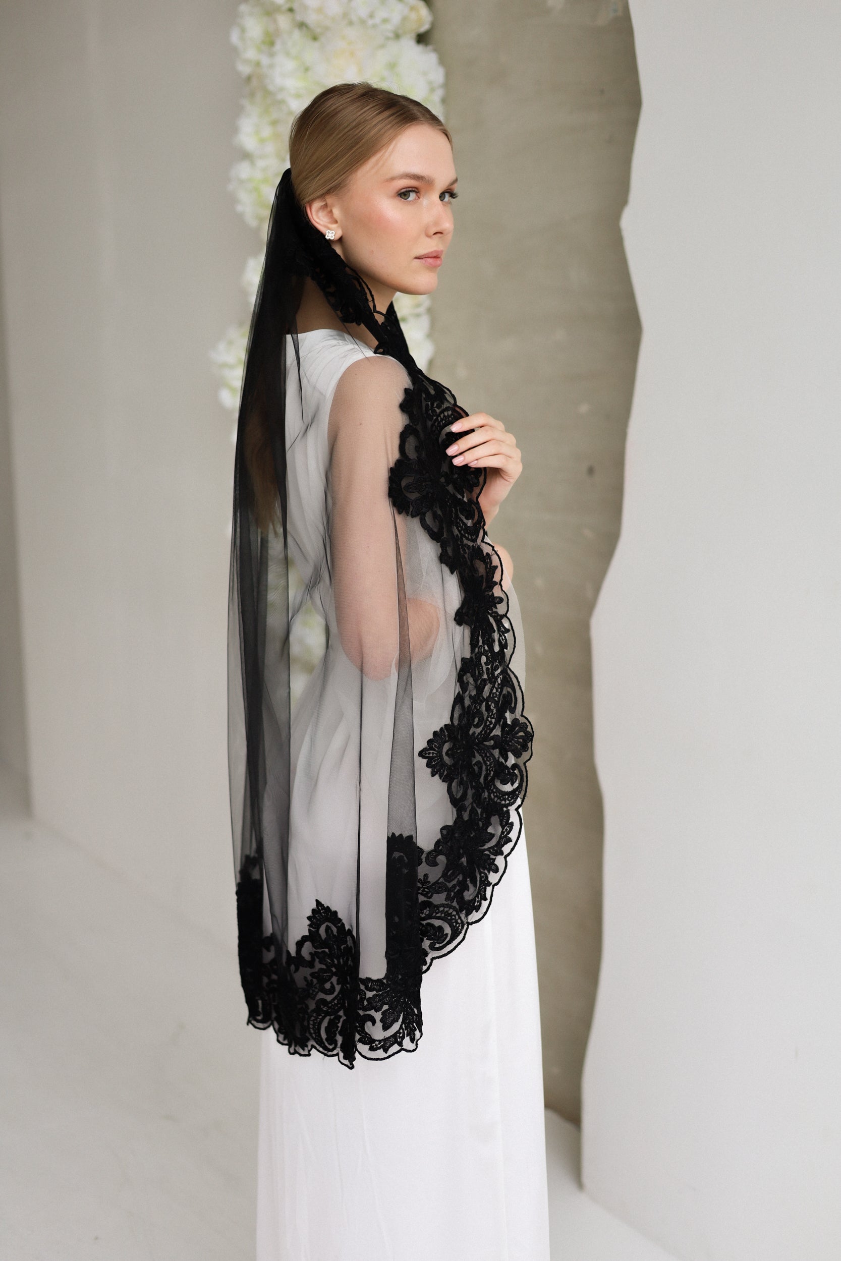 AMELIA WEDDING VEIL - MariaVeils