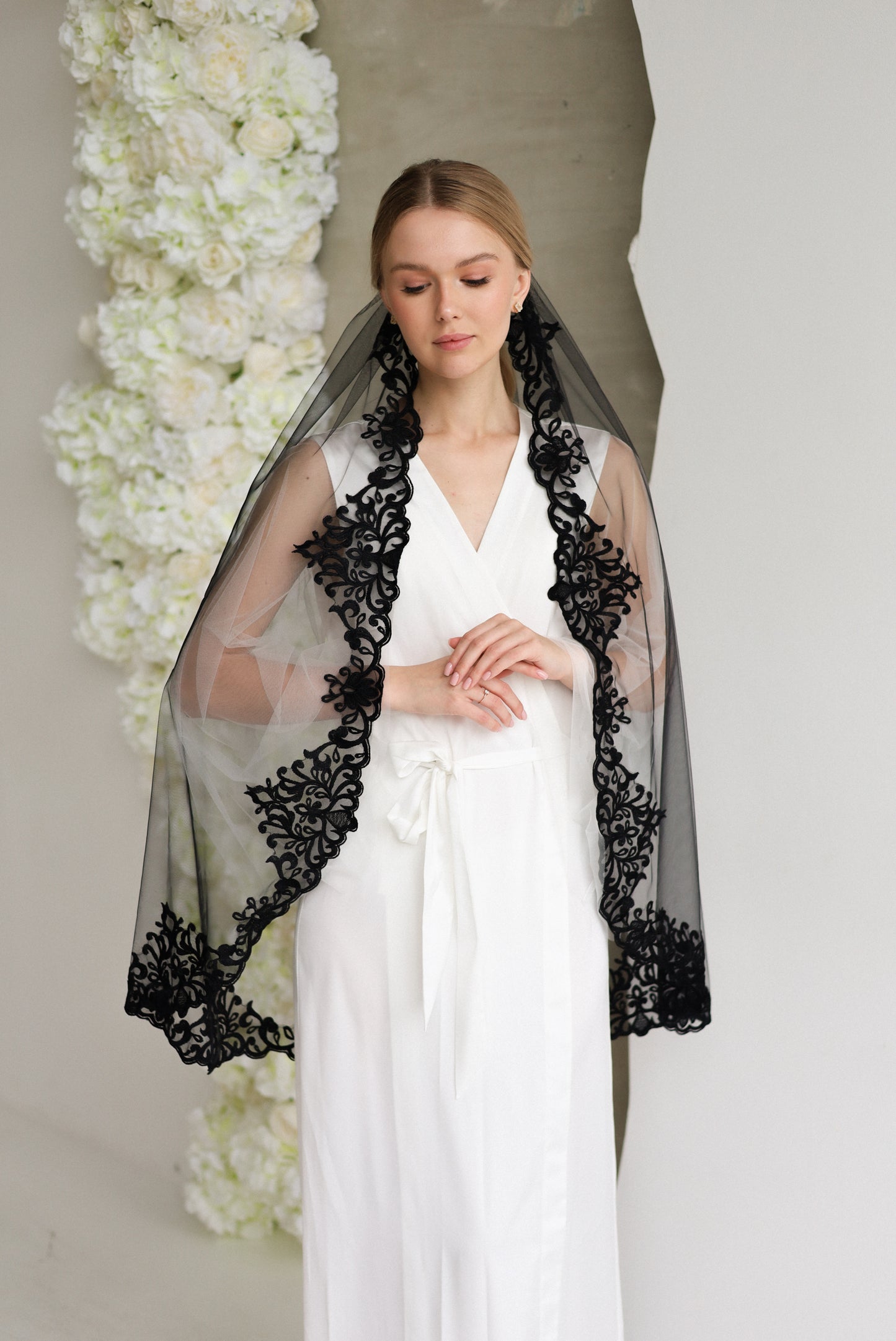 AMBER WEDDING VEIL - MariaVeils