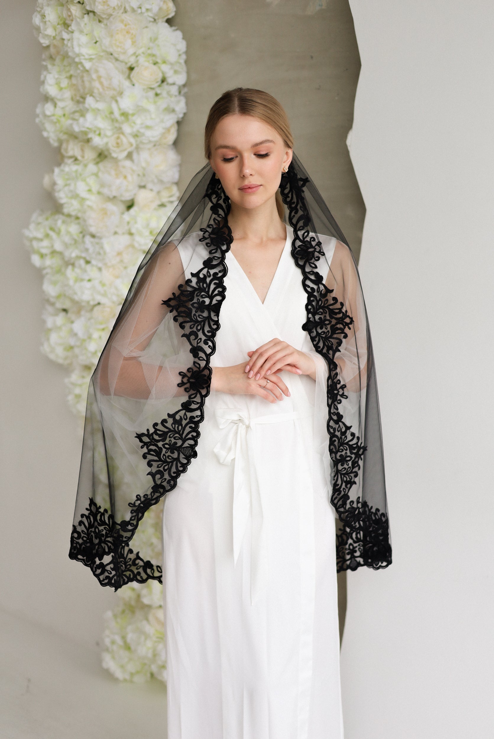 AMBER WEDDING VEIL - MariaVeils