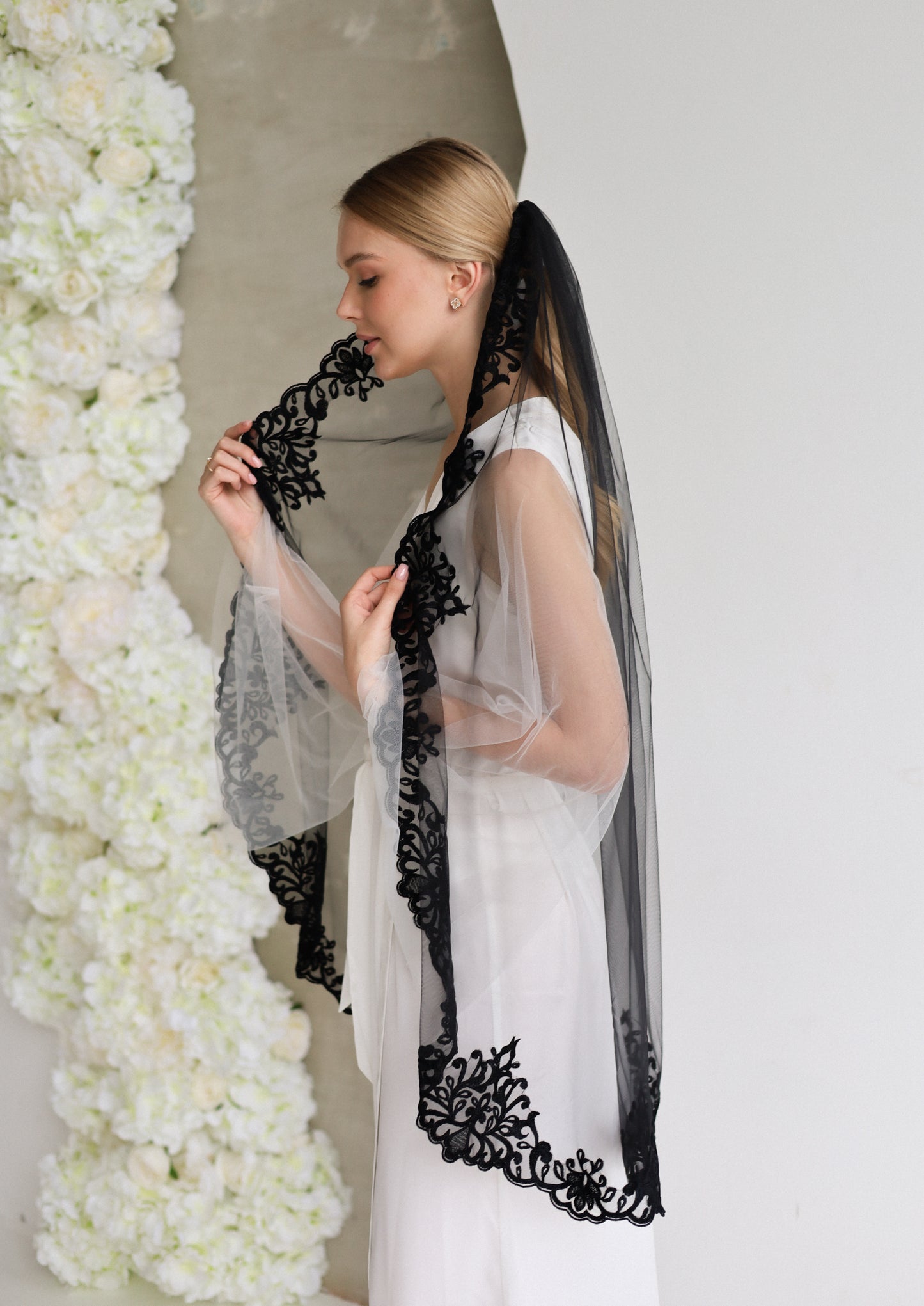 AMBER WEDDING VEIL - MariaVeils