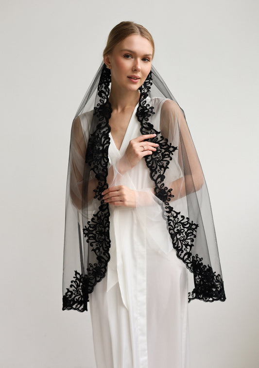 AMBER WEDDING VEIL - MariaVeils