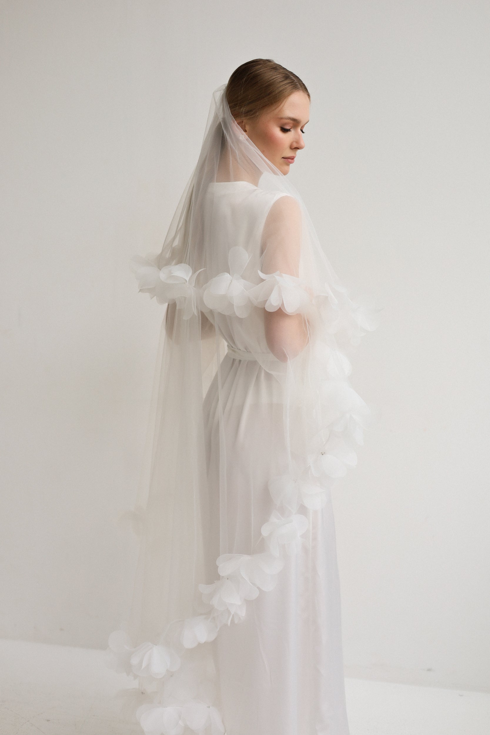 ARIEIL 3D WEDDING VEIL - MariaVeils