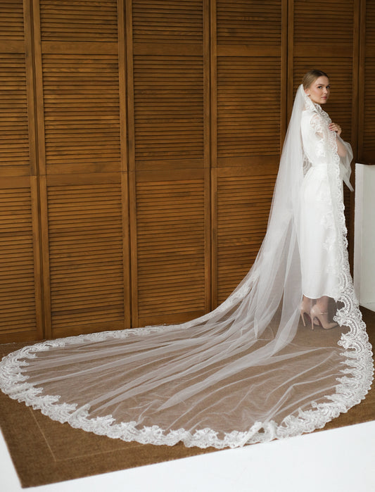 ASHLEY WEDDING VEIL - MariaVeils