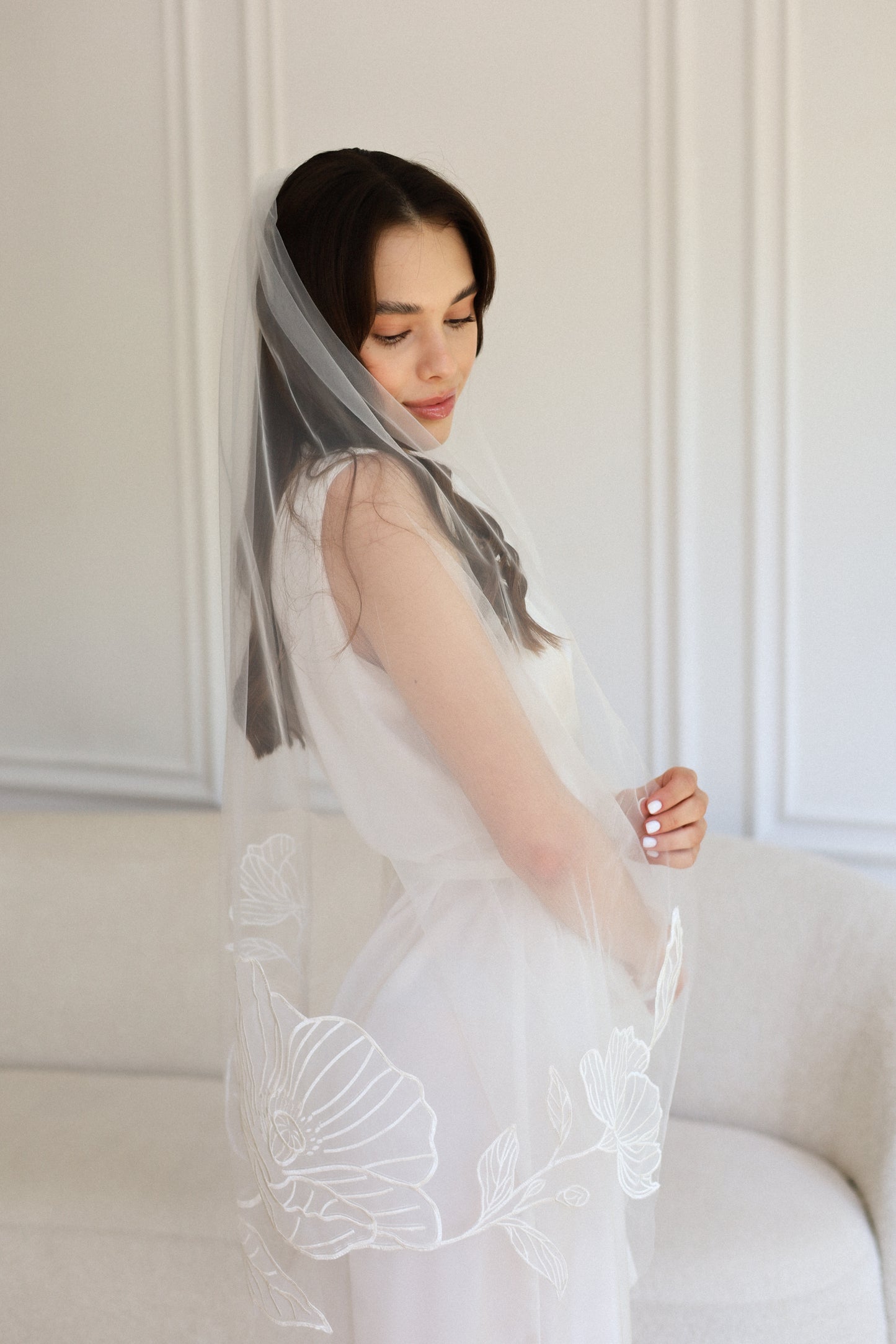 CAROLINE WEDDING VEIL - MariaVeils