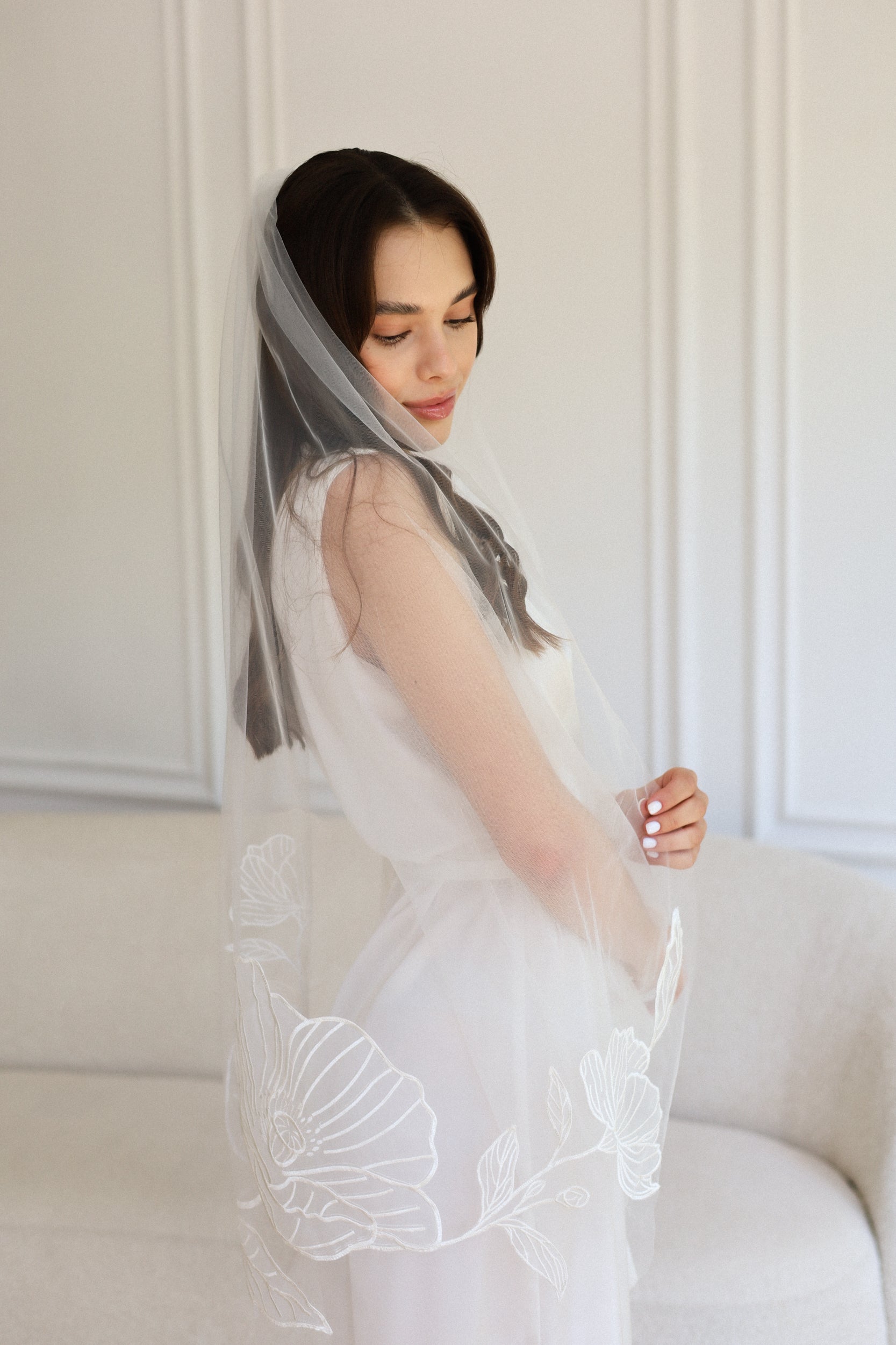CAROLINE WEDDING VEIL - MariaVeils