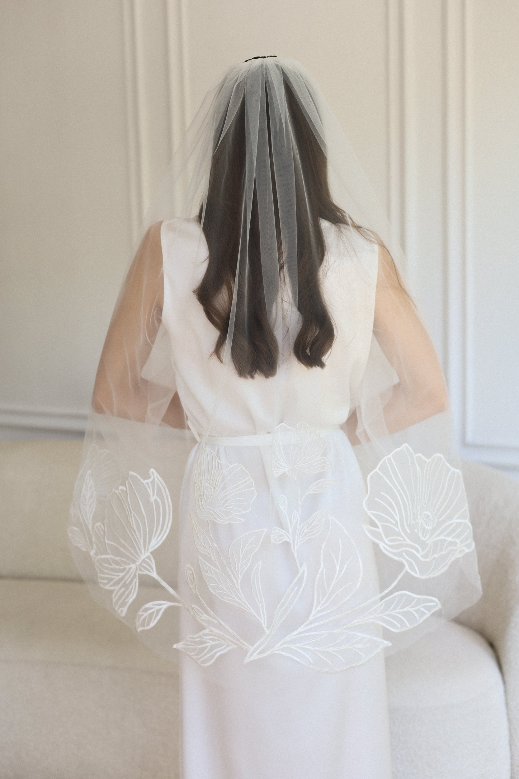 CAROLINE WEDDING VEIL - MariaVeils