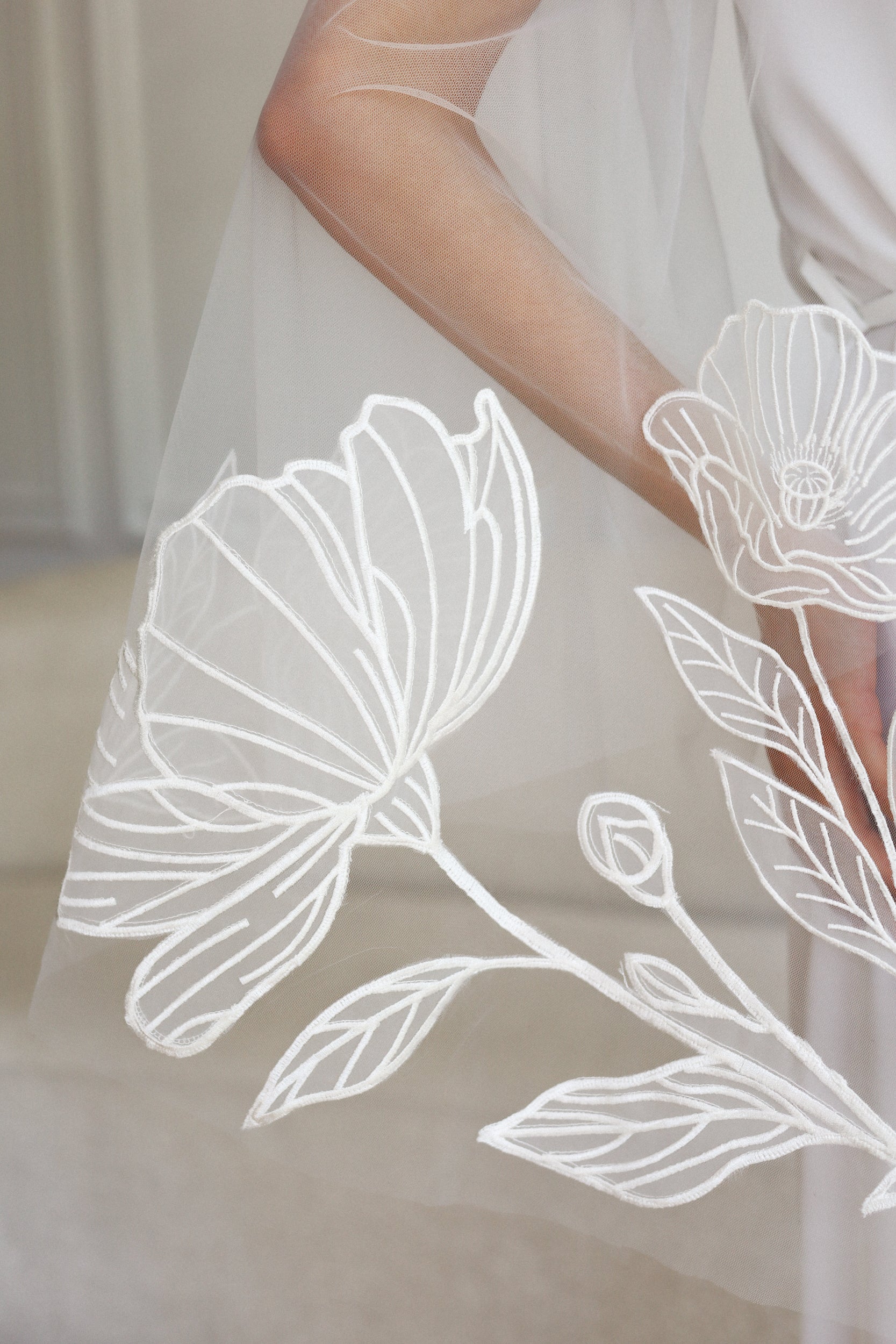 CAROLINE WEDDING VEIL - MariaVeils