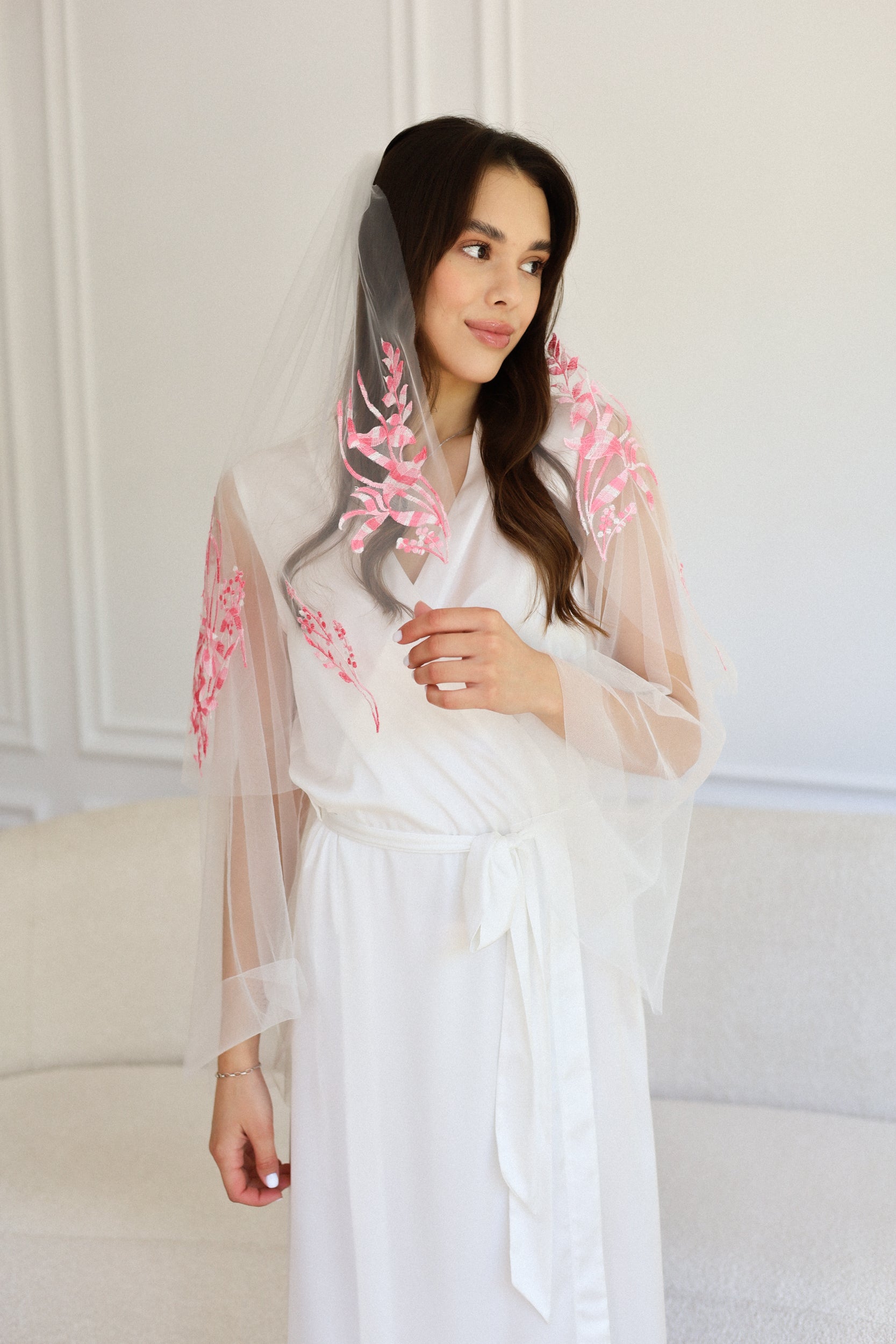 IVY FLORAL VEIL - MariaVeils