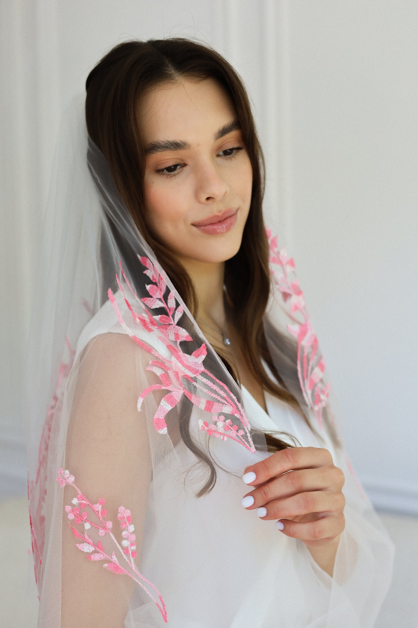 IVY FLORAL VEIL - MariaVeils