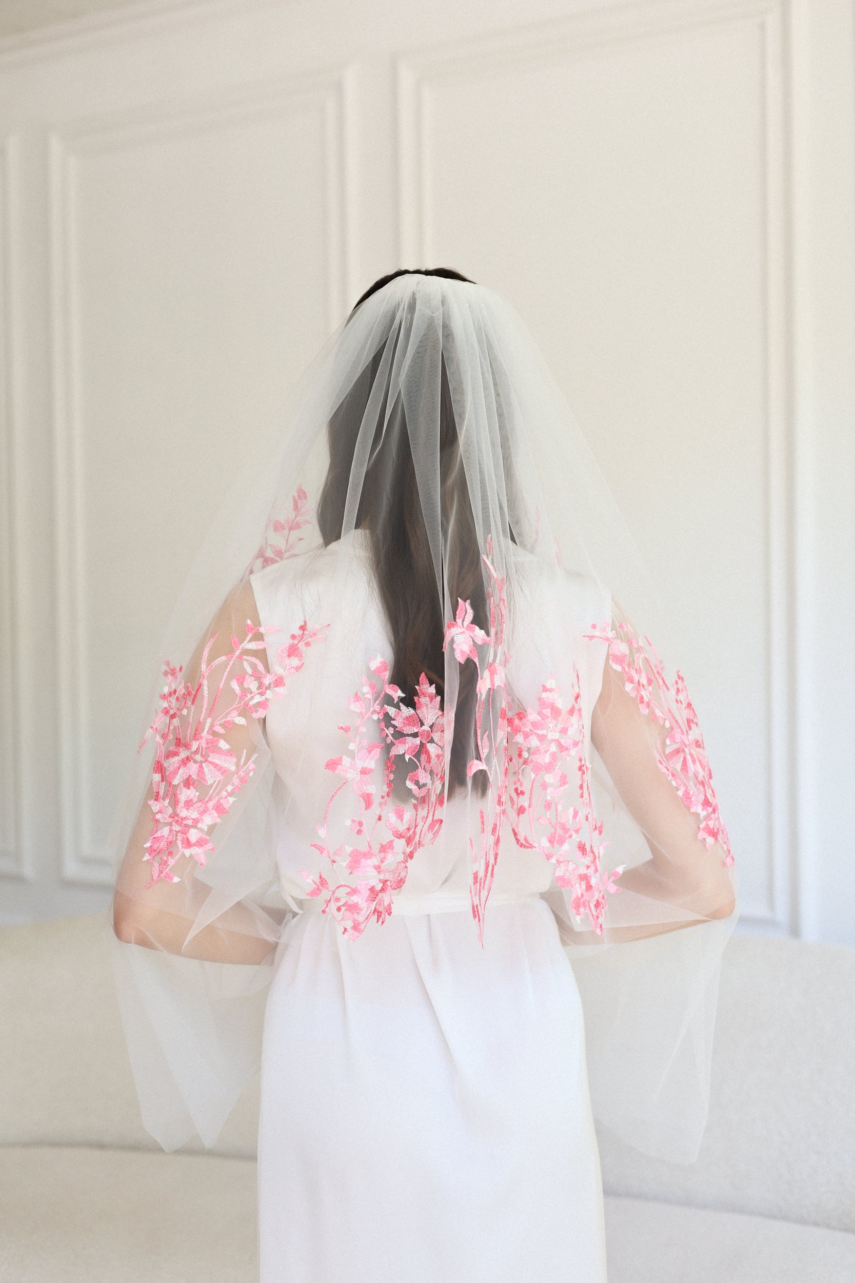 IVY FLORAL VEIL - MariaVeils