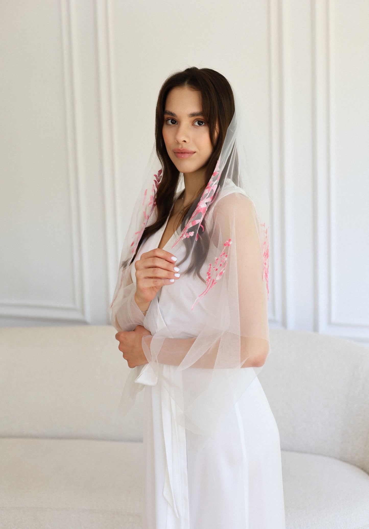 IVY FLORAL VEIL - MariaVeils