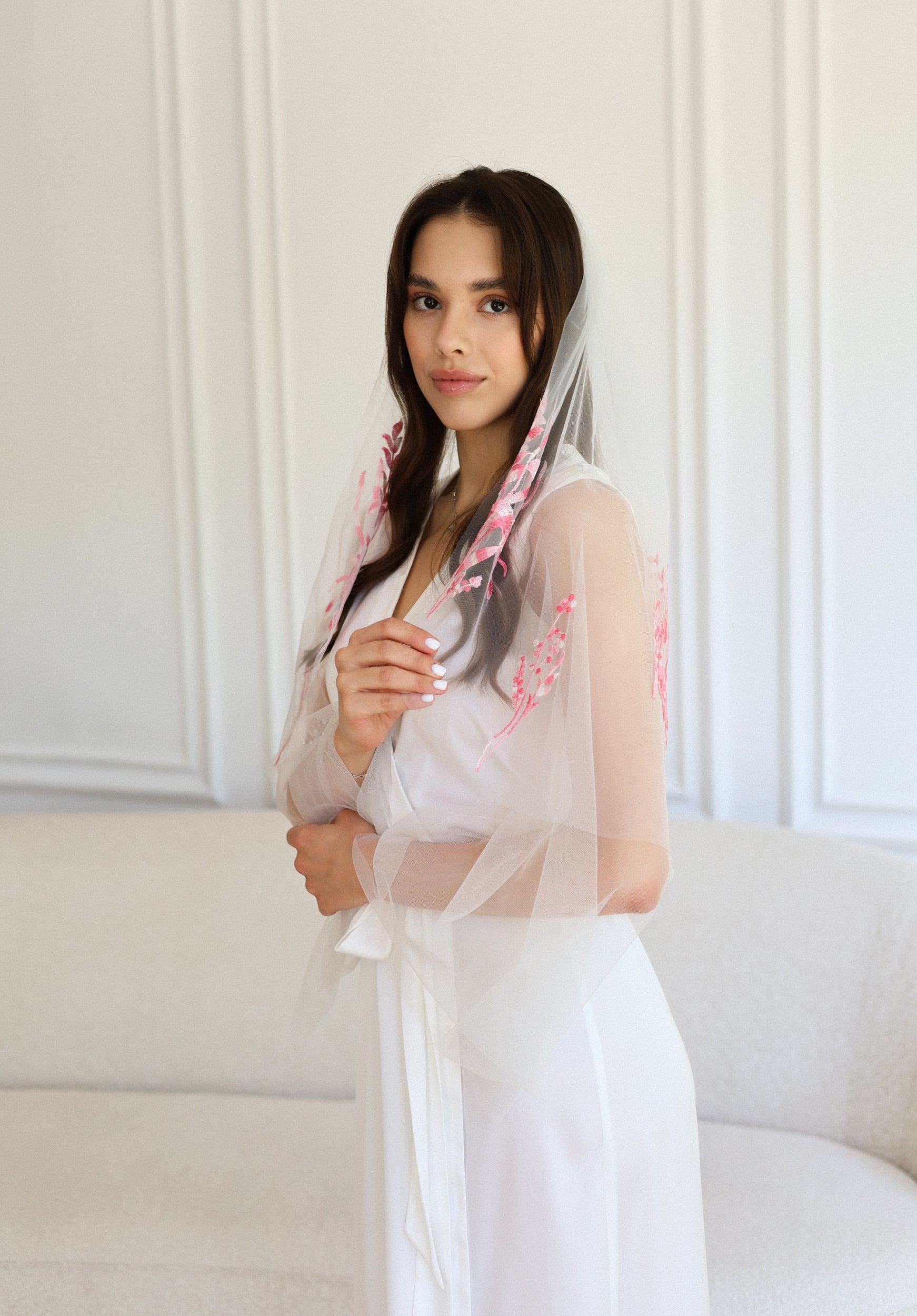 IVY FLORAL VEIL - MariaVeils